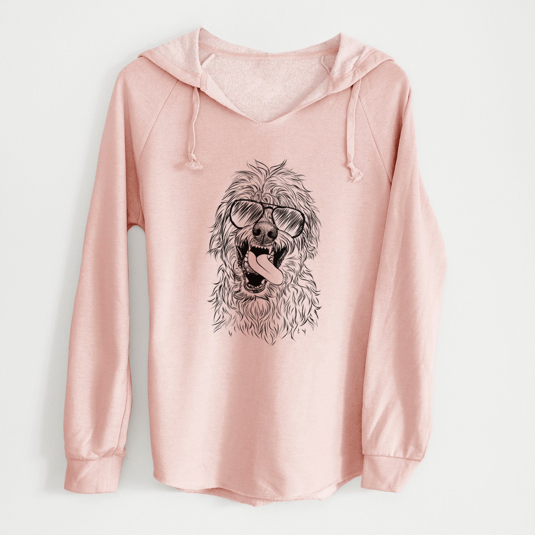 Aviator Groot the Irish Wolfhound - Cali Wave Hooded Sweatshirt