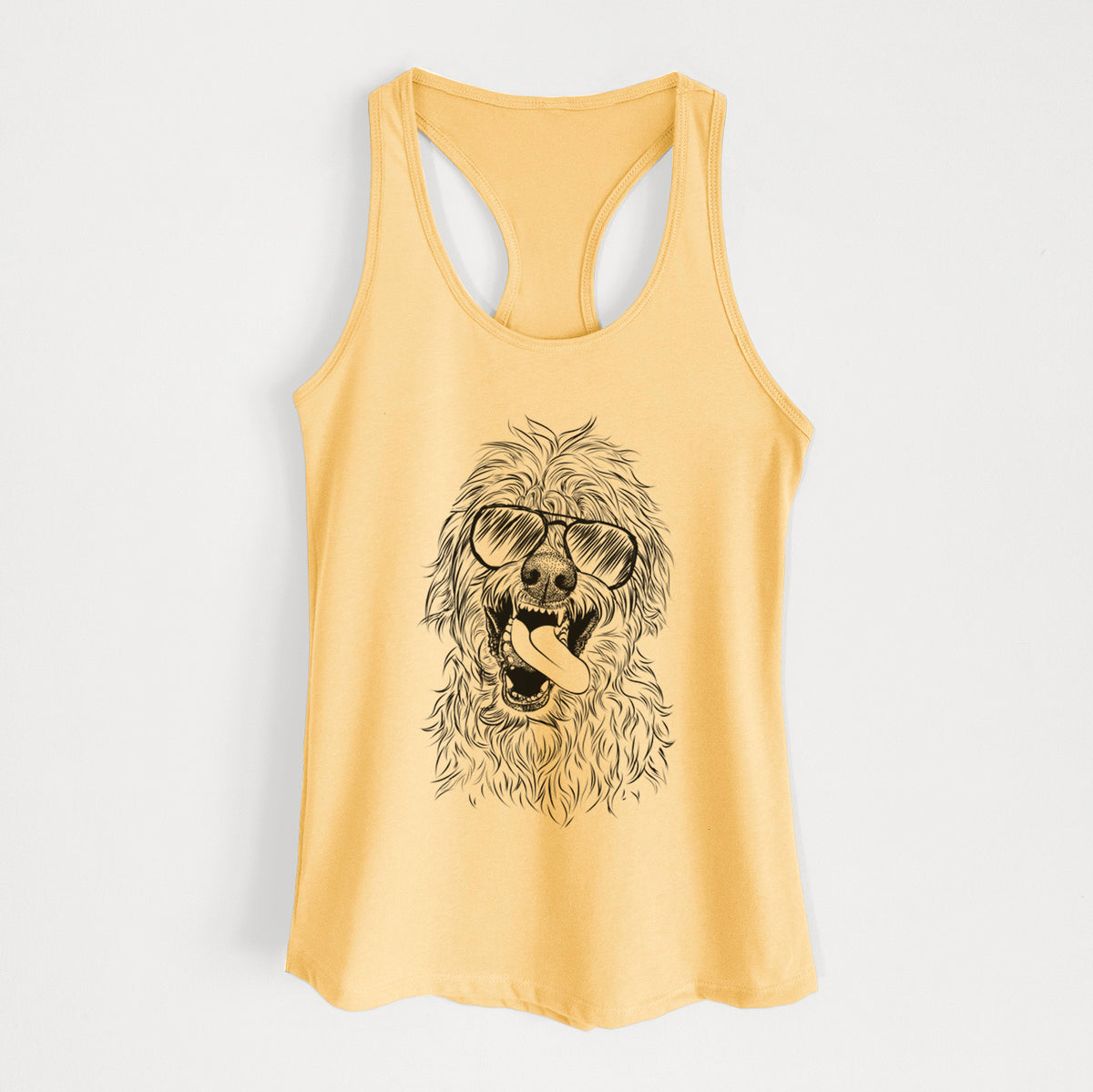 Groot the Irish Wolfhound - Women's Racerback Tanktop