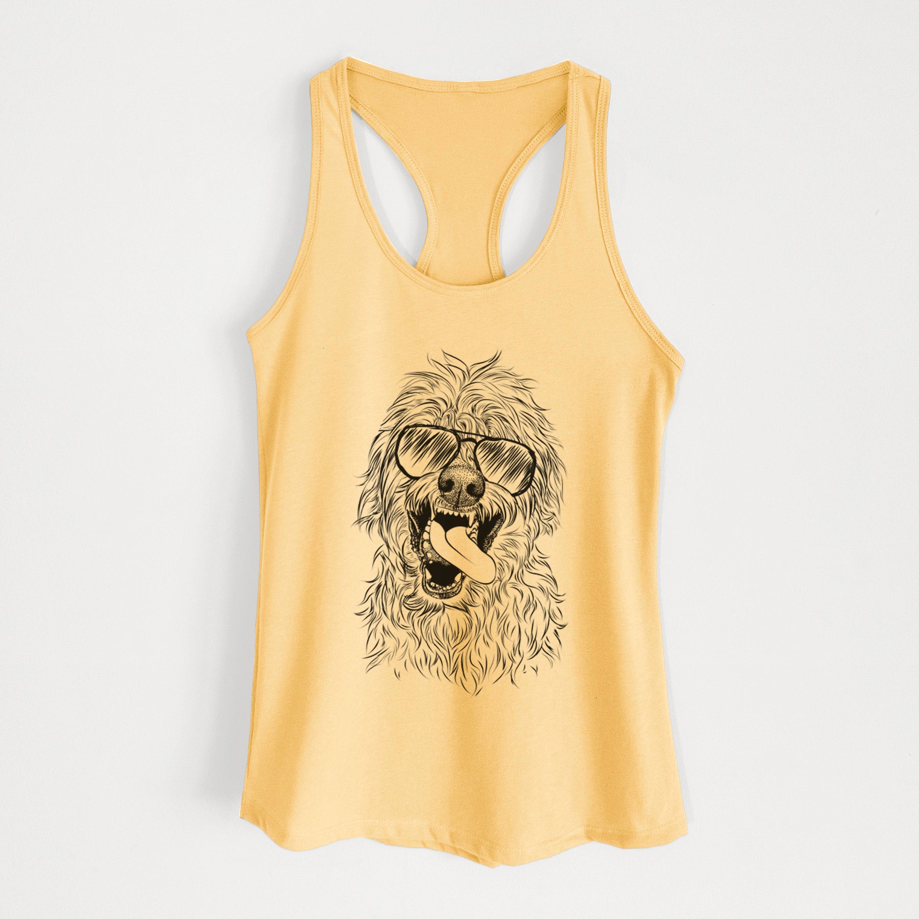 Groot the Irish Wolfhound - Women's Racerback Tanktop