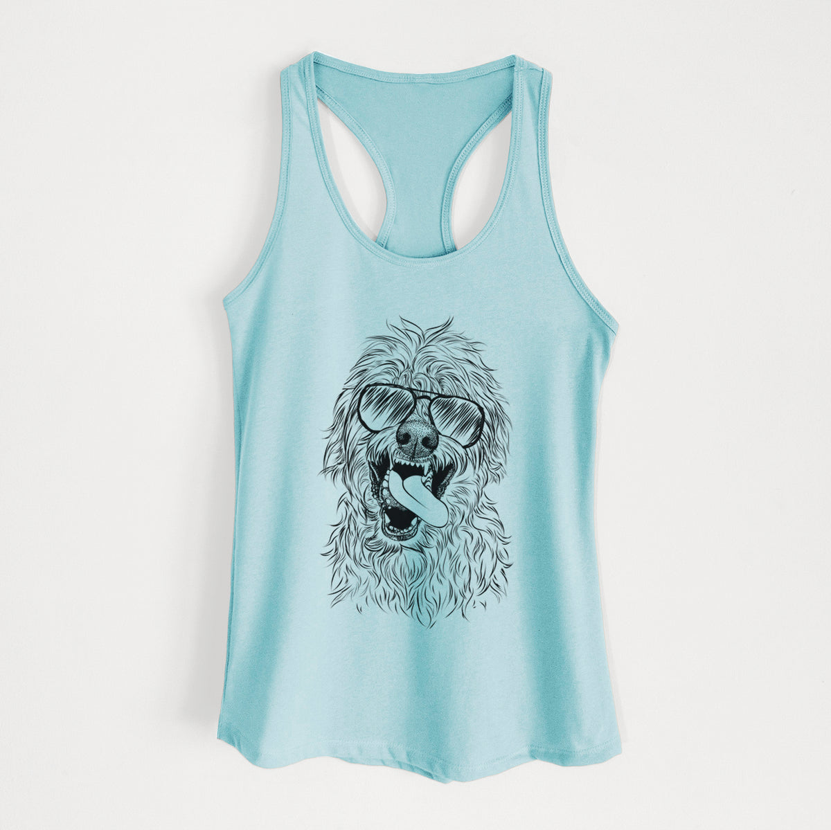 Groot the Irish Wolfhound - Women's Racerback Tanktop