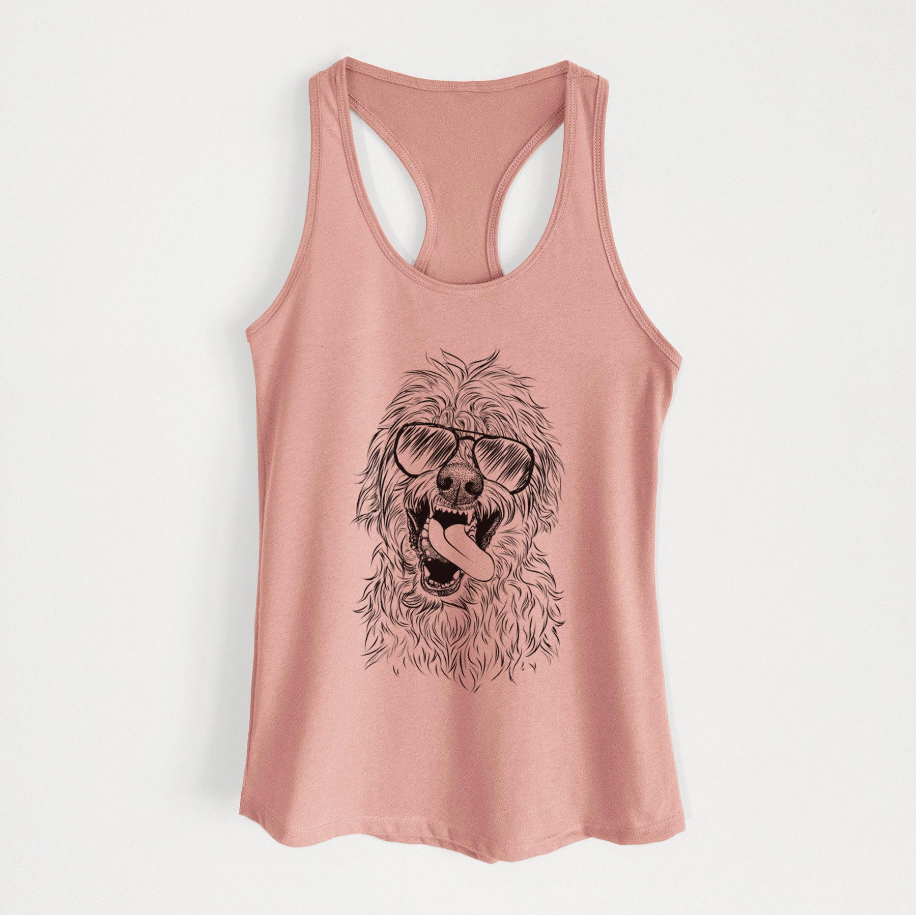 Groot the Irish Wolfhound - Women's Racerback Tanktop