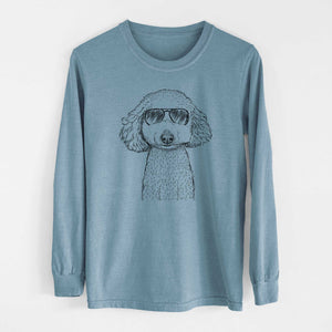 Aviators Guinness the Toy Poodle Mix - Heavyweight 100% Cotton Long Sleeve
