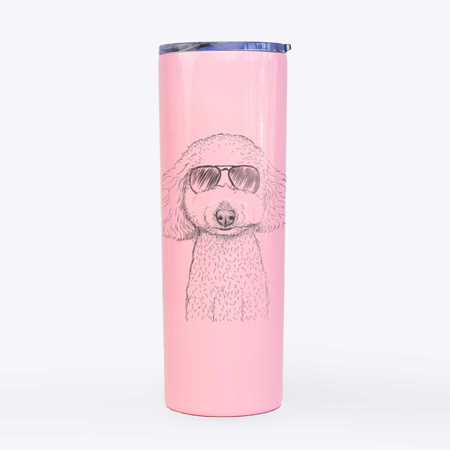 Guinness the Toy Poodle Mix - 20oz Skinny Tumbler