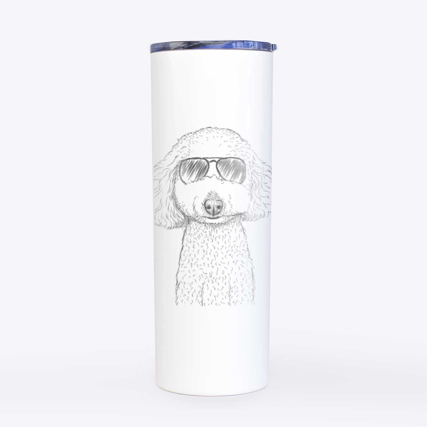 Guinness the Toy Poodle Mix - 20oz Skinny Tumbler