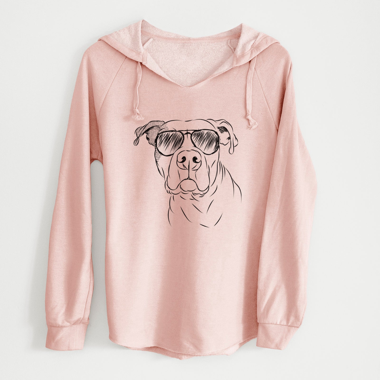 Aviator Gummy the Pitbull - Cali Wave Hooded Sweatshirt