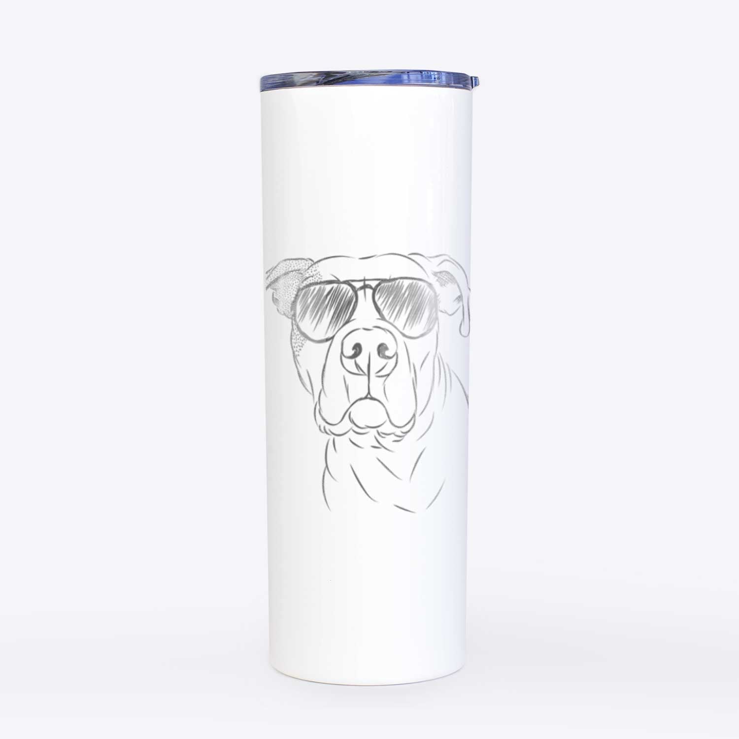 Gummy the Pitbull - 20oz Skinny Tumbler