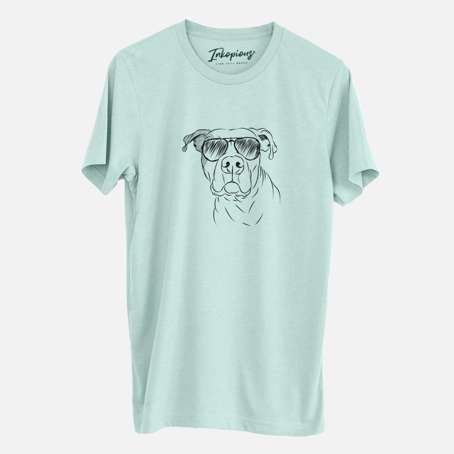 Aviator Gummy the Pitbull - Unisex Crewneck