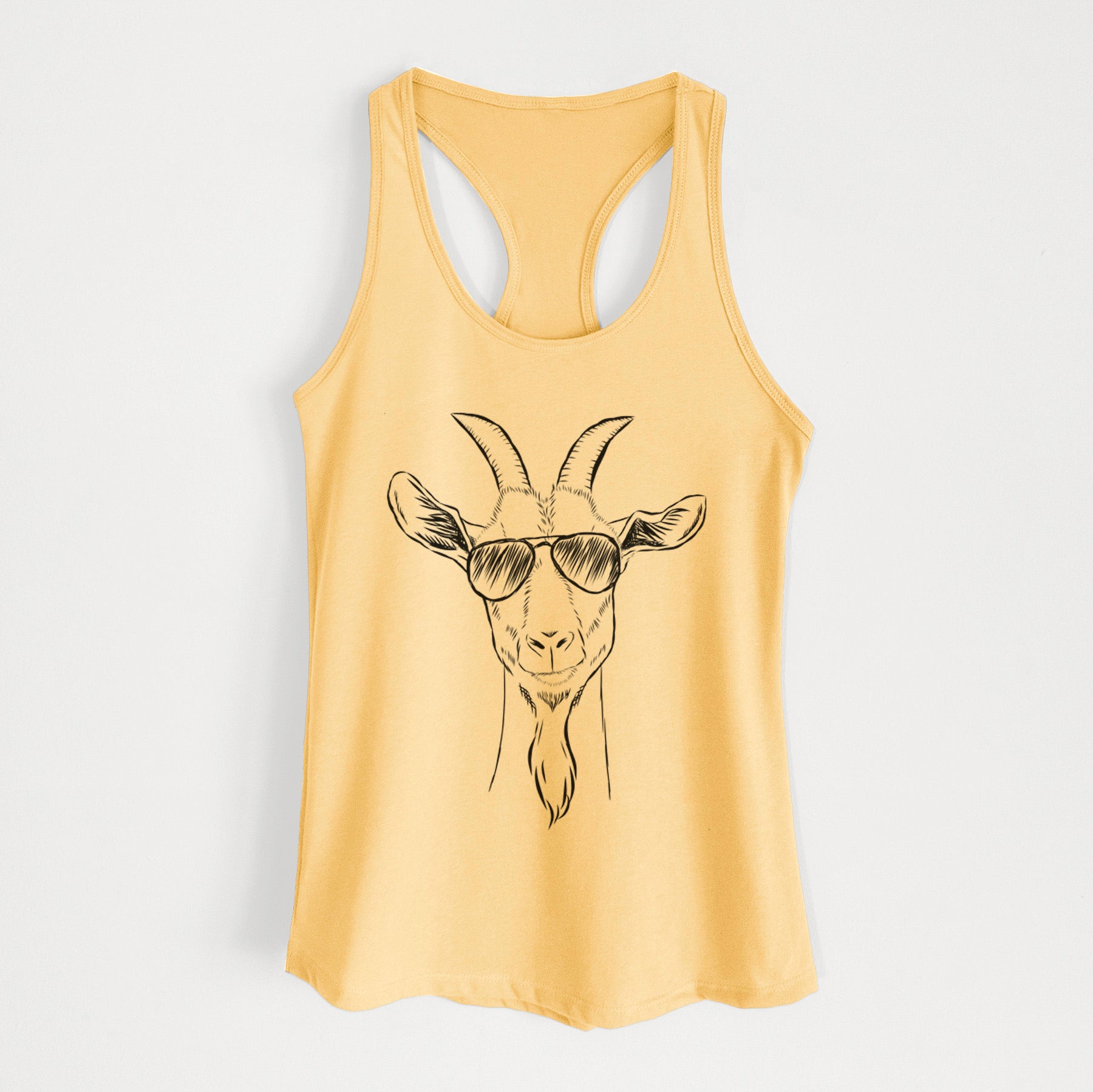 Gunnar the Goat - Women's Racerback Tanktop