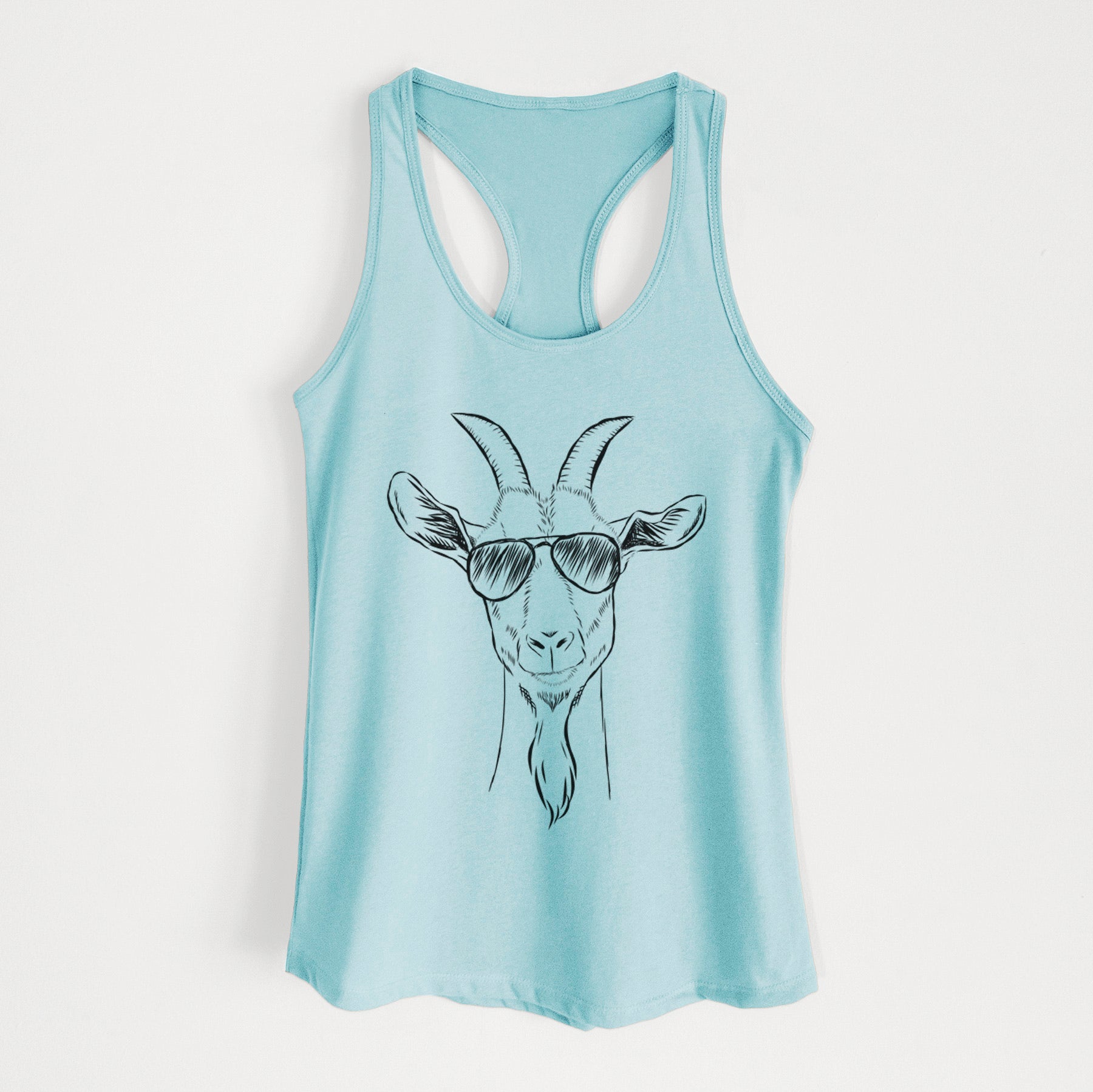 Gunnar the Goat - Women's Racerback Tanktop