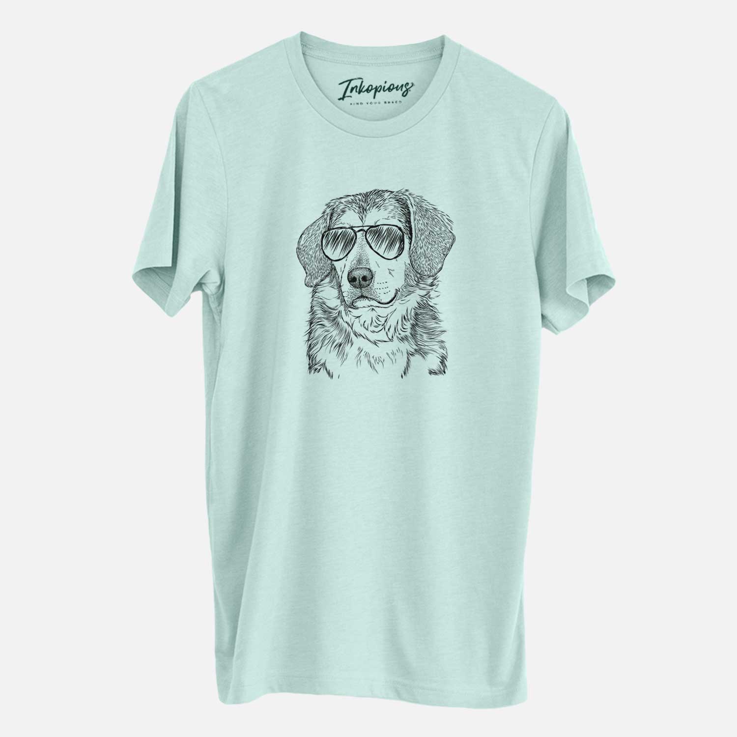 Aviator Gunner the Beagle Mix - Unisex Crewneck