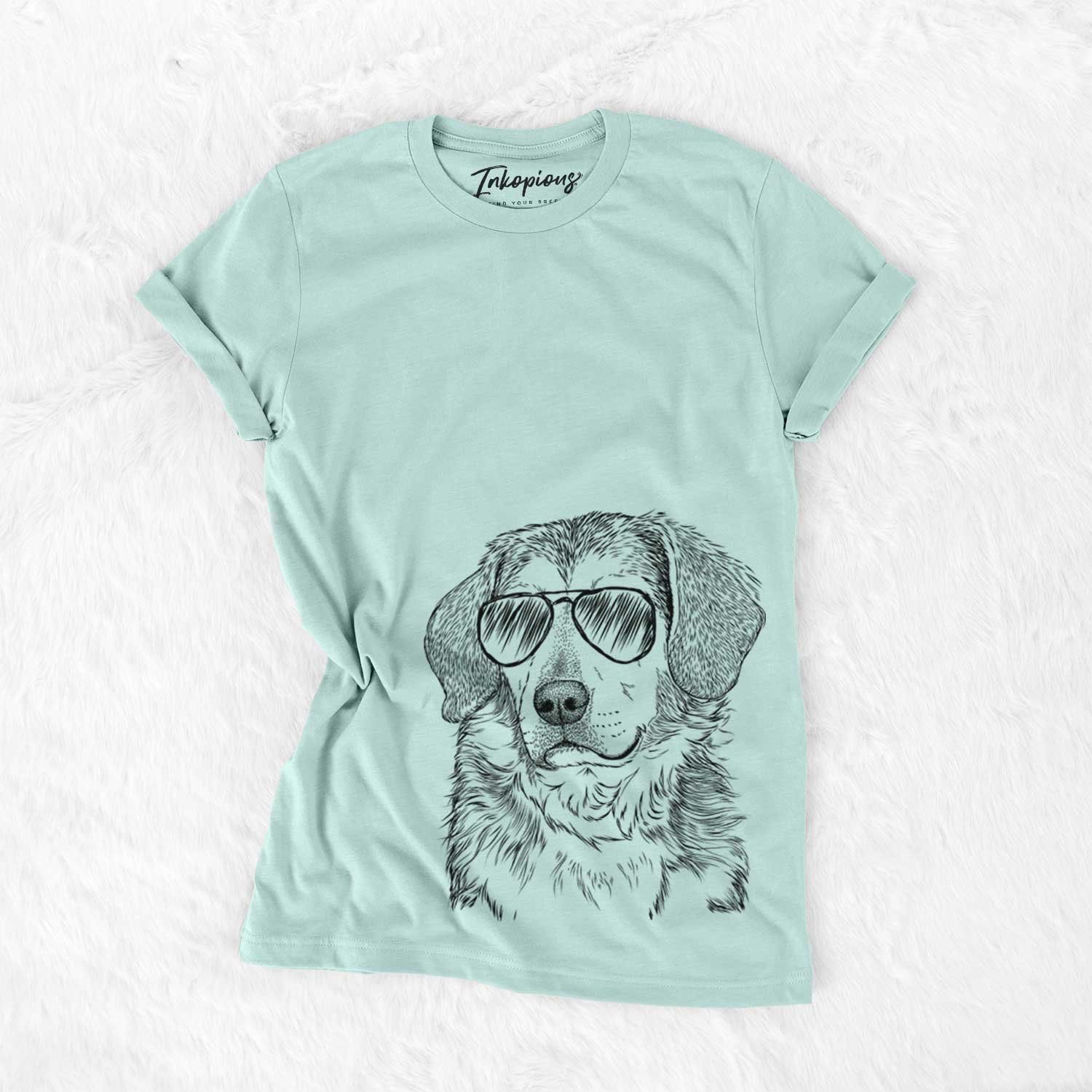 Aviator Gunner the Beagle Mix - Unisex Crewneck