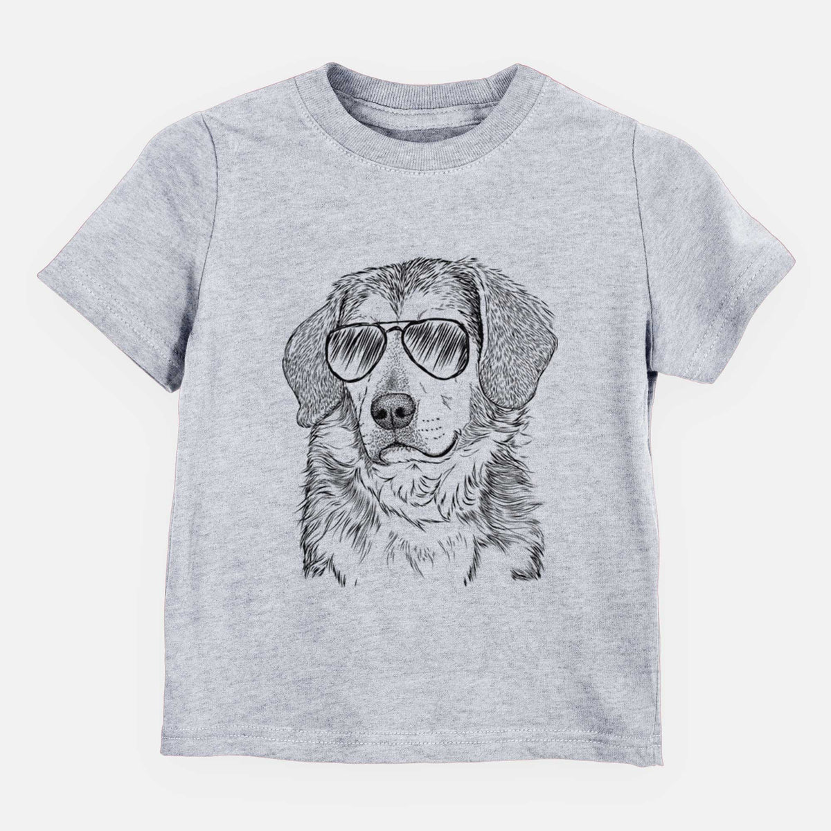 Aviator Gunner the Beagle Mix - Kids/Youth/Toddler Shirt