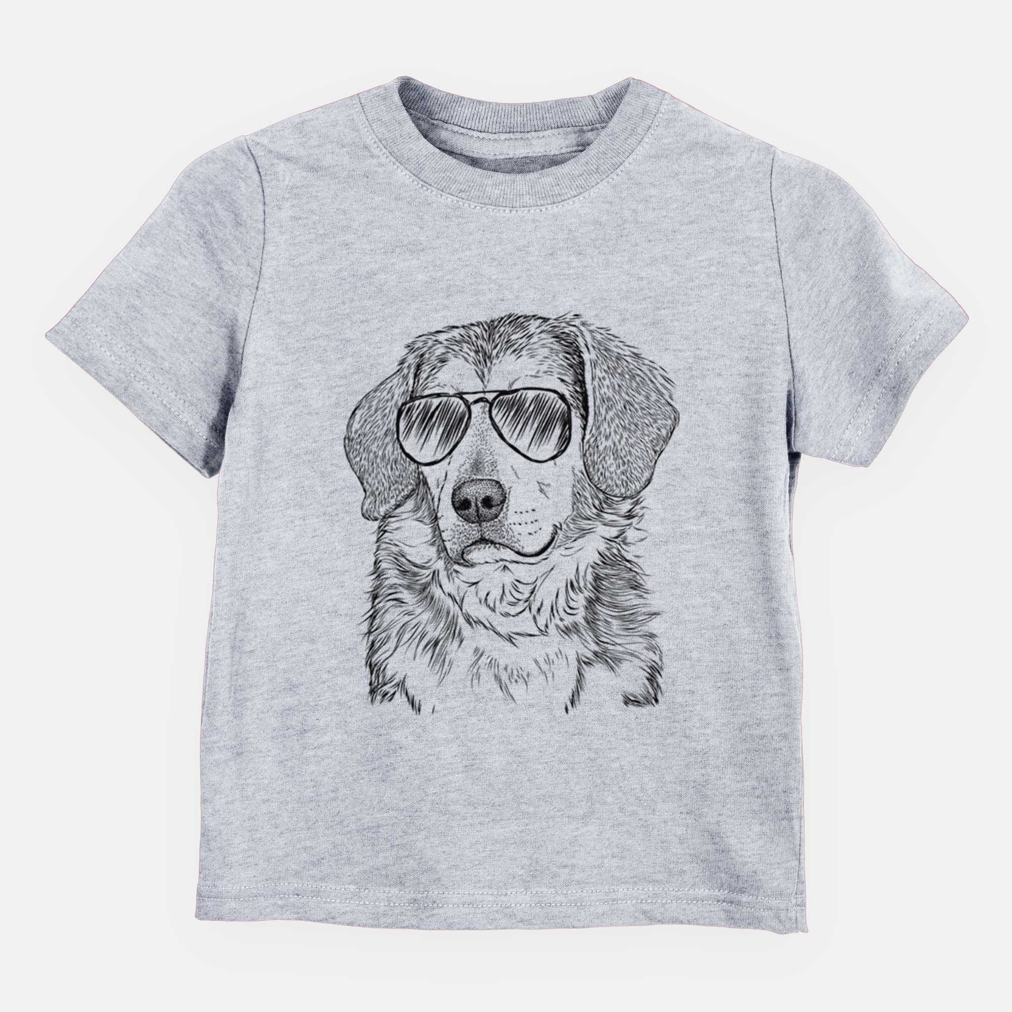 Aviator Gunner the Beagle Mix - Kids/Youth/Toddler Shirt