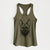 Gunther the Belgian Malinois - Women's Racerback Tanktop