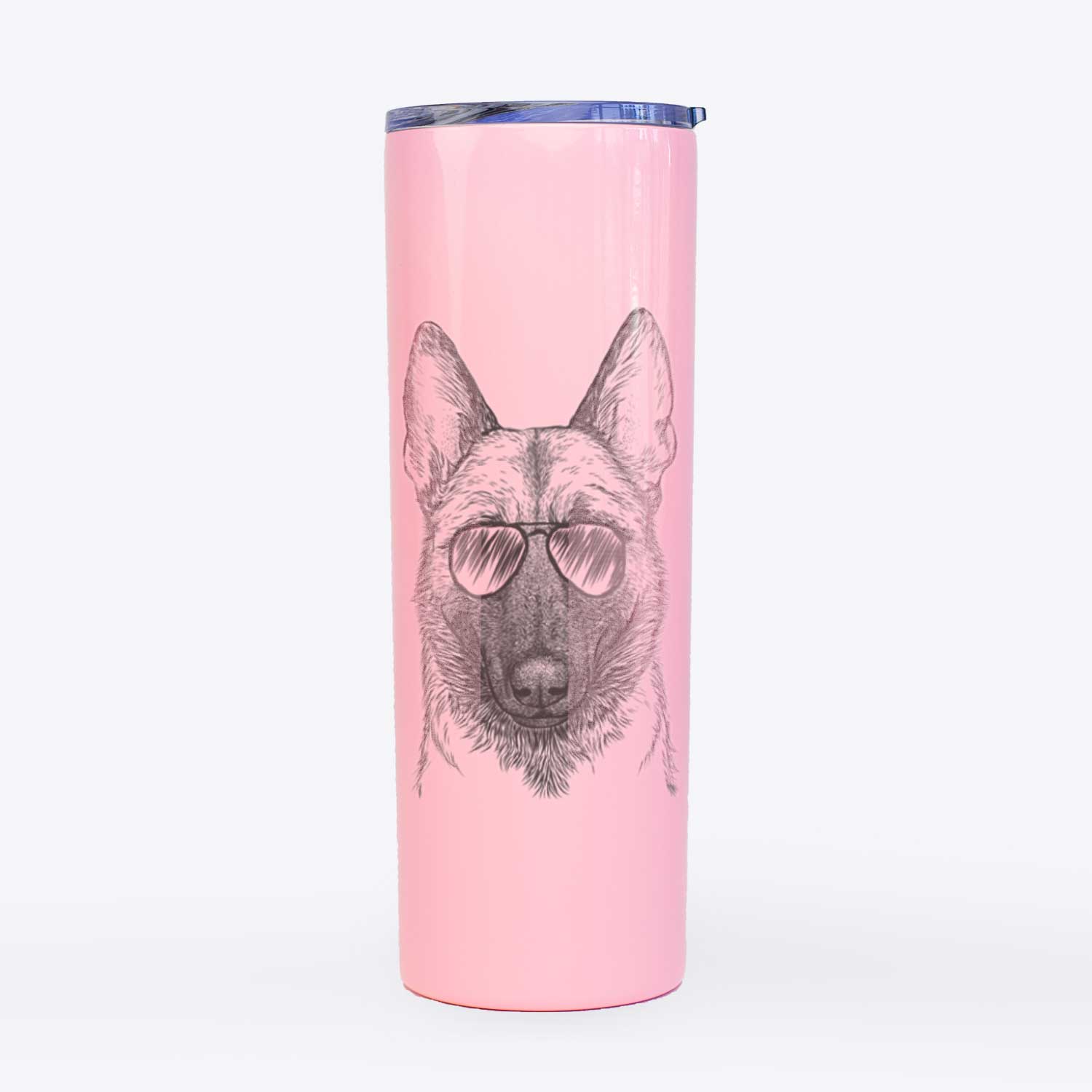 Gunther the Belgian Malinois - 20oz Skinny Tumbler