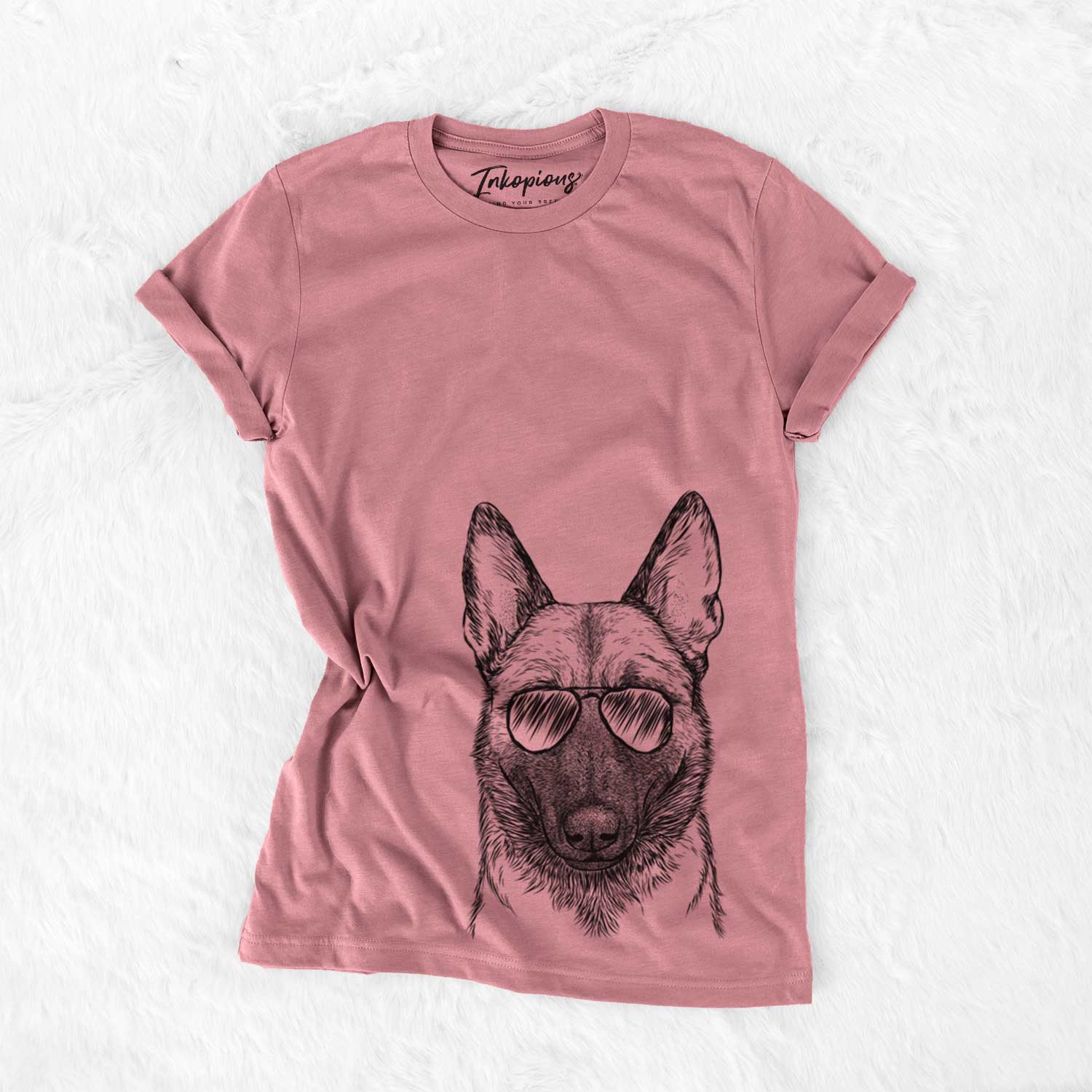 Aviator Gunther the Belgian Malinois - Unisex Crewneck