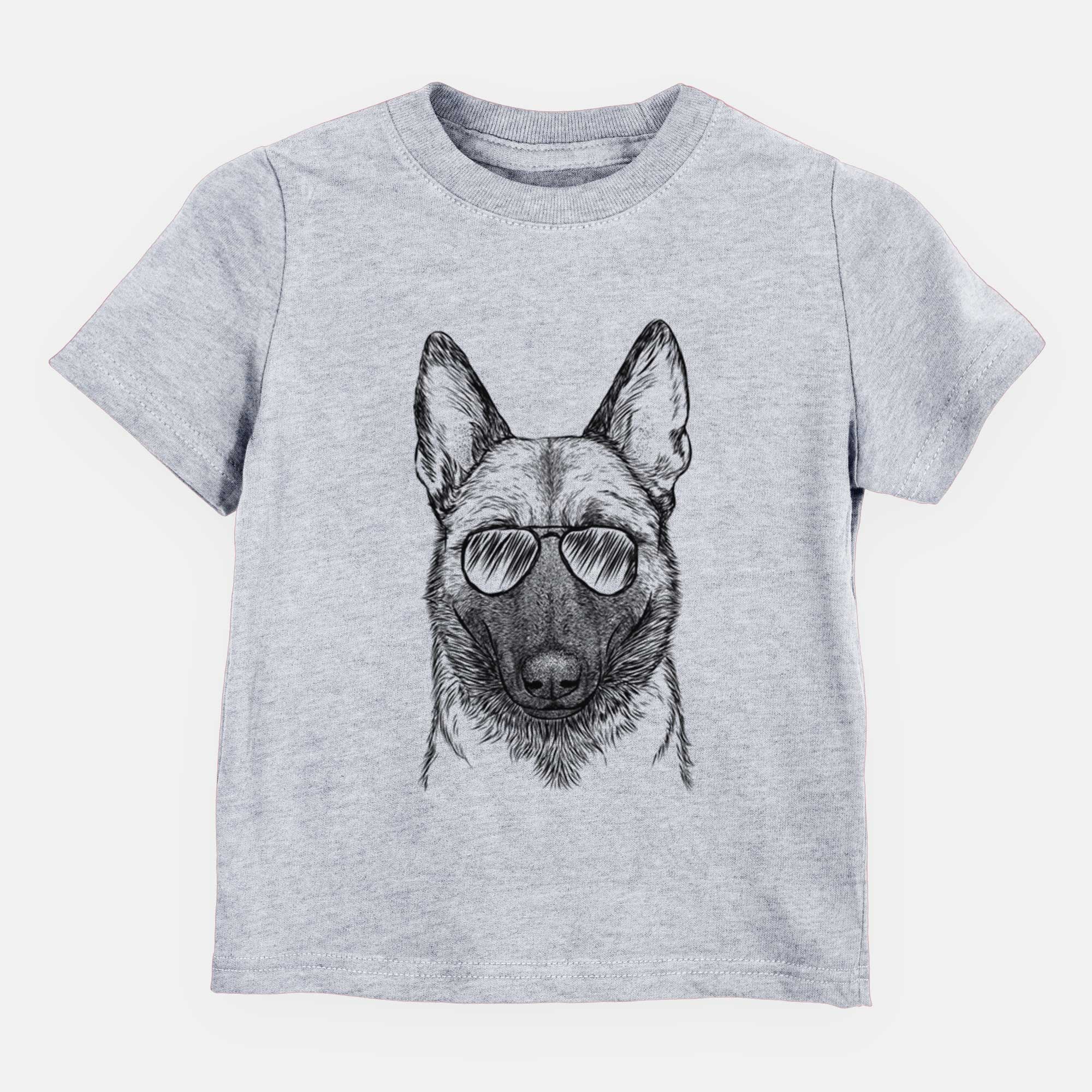 Aviator Gunther the Belgian Malinois - Kids/Youth/Toddler Shirt