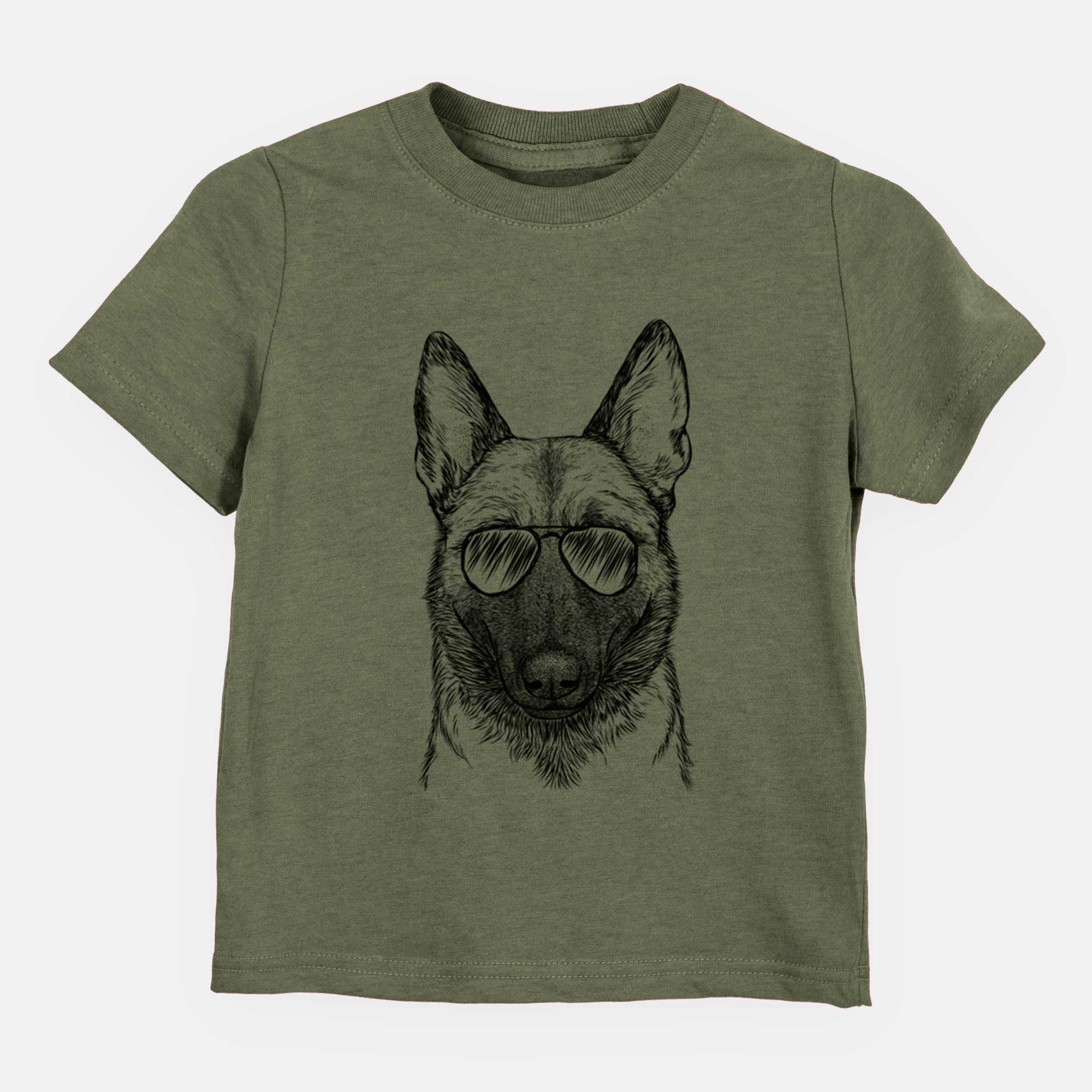 Aviator Gunther the Belgian Malinois - Kids/Youth/Toddler Shirt