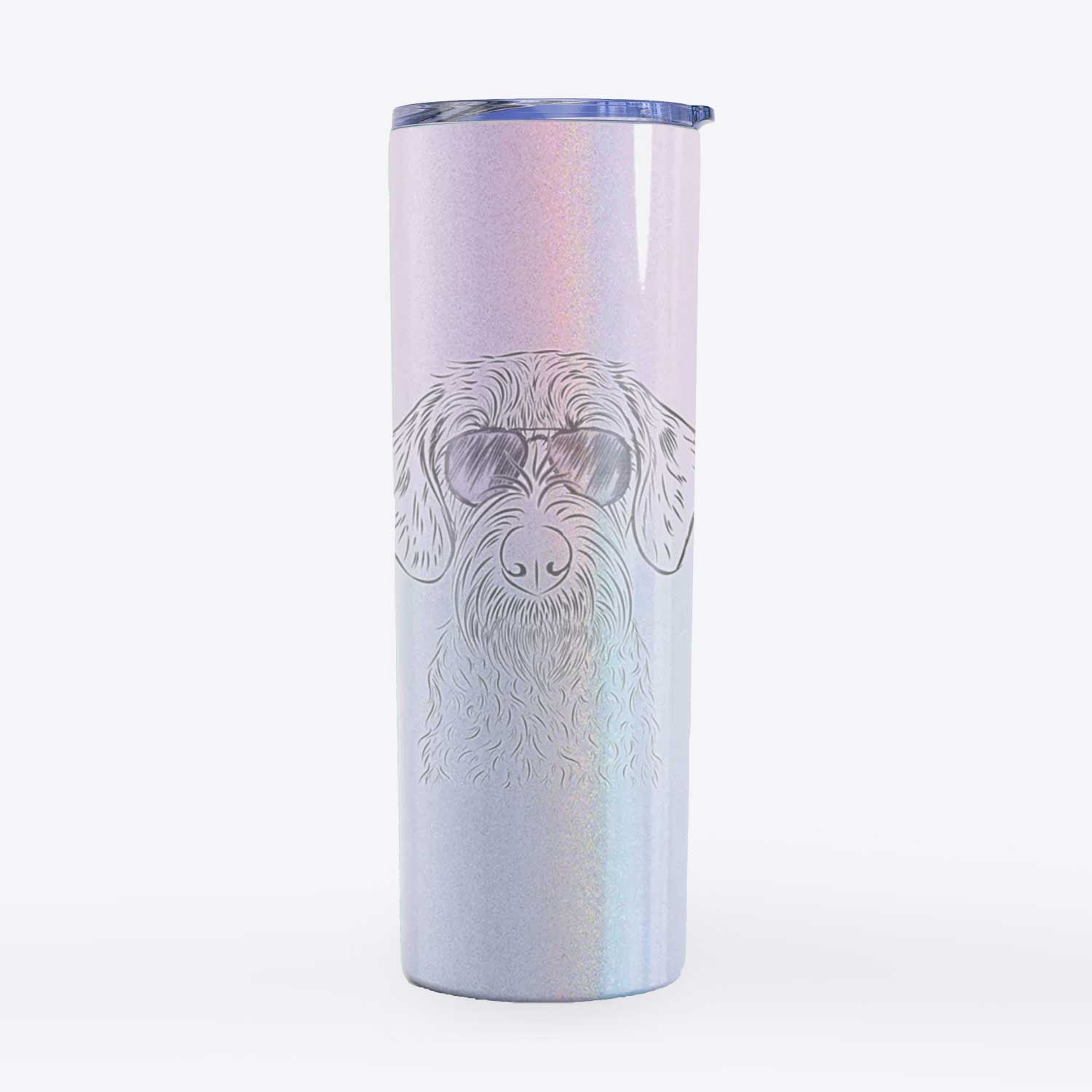 Gus the German Wirehaired Pointer - 20oz Skinny Tumbler