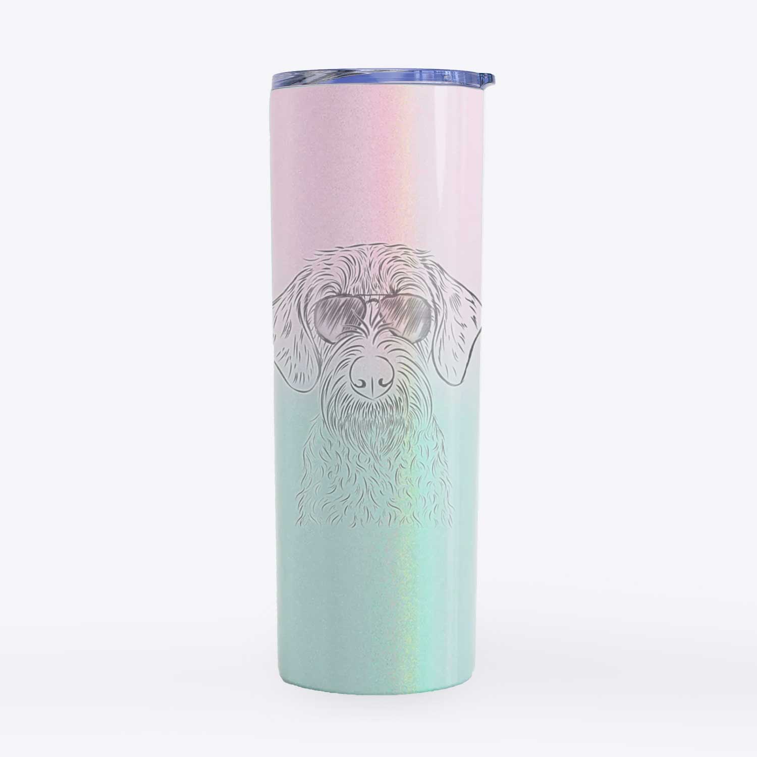 Gus the German Wirehaired Pointer - 20oz Skinny Tumbler