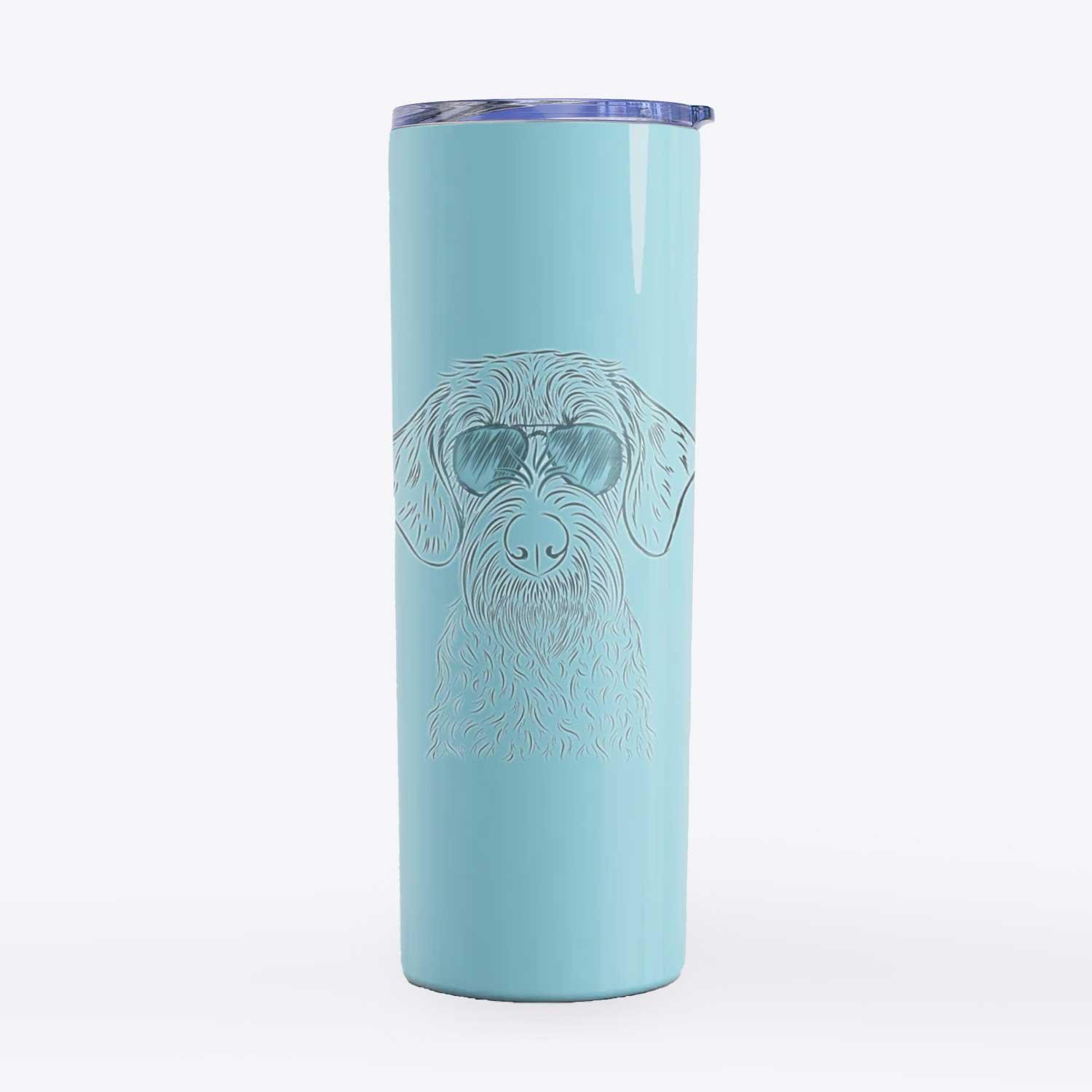 Gus the German Wirehaired Pointer - 20oz Skinny Tumbler