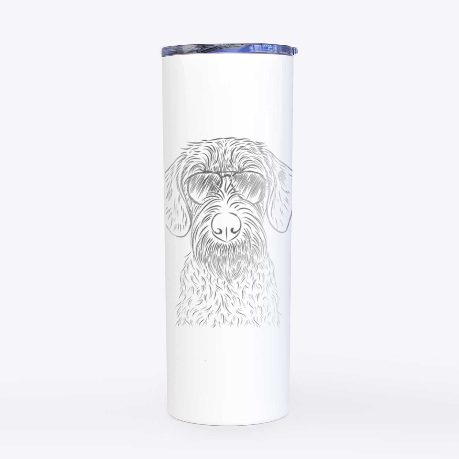 Gus the German Wirehaired Pointer - 20oz Skinny Tumbler