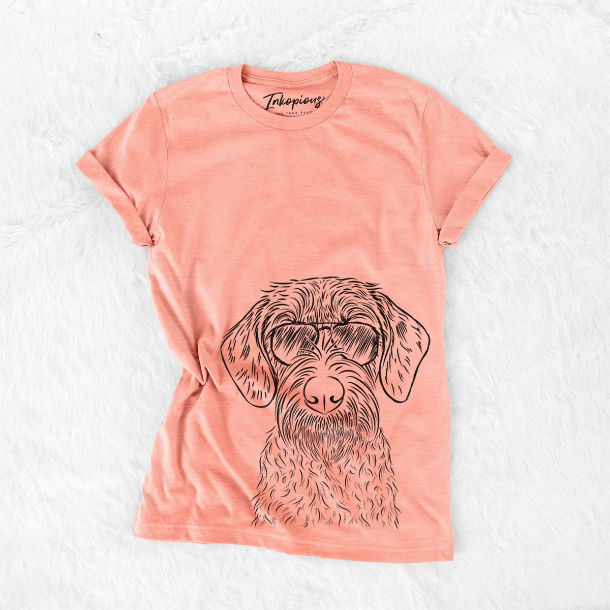 Gus the German Wirehaired Pointer - Bella Canvas Unisex Crewneck