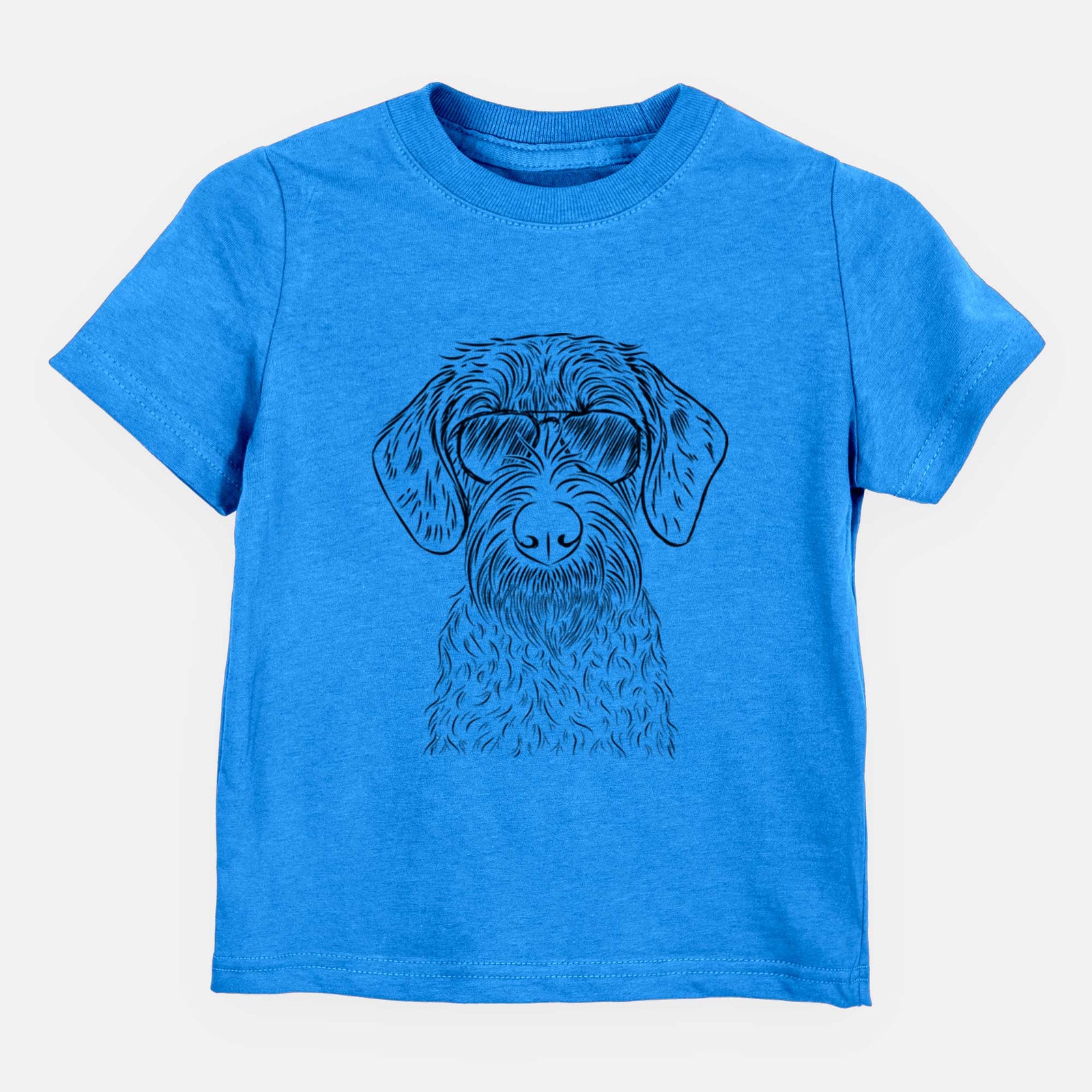 Aviator Gus the German Wirehaired Pointer - Kids/Youth/Toddler Shirt
