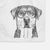 Gus the Rottweiler Mix Decorative Hand Towel