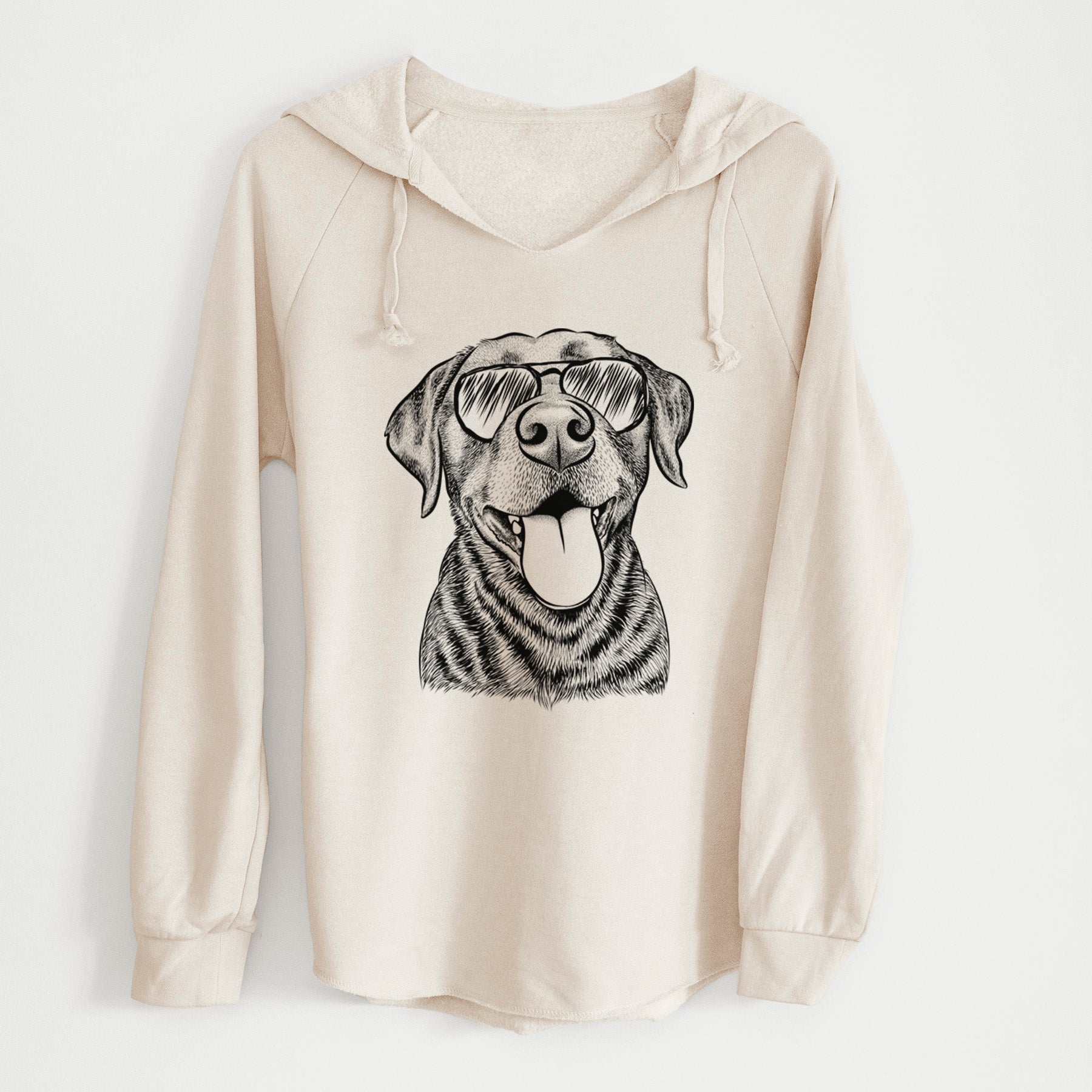 Aviator Gwen the Labrador Retriever - Cali Wave Hooded Sweatshirt