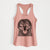 Hagan the Rottweiler - Women's Racerback Tanktop