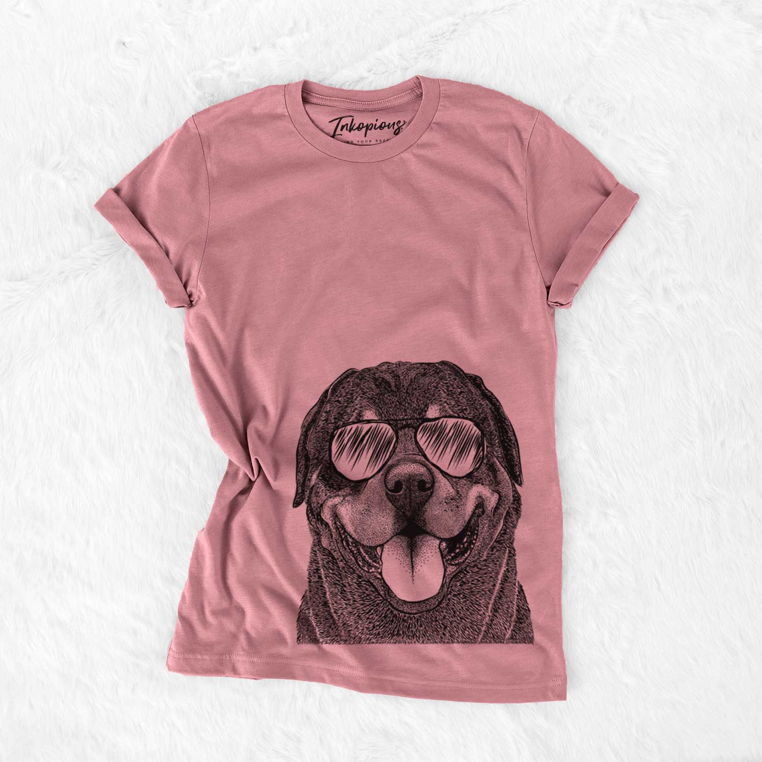 Aviator Hagan the Rottweiler - Unisex Crewneck