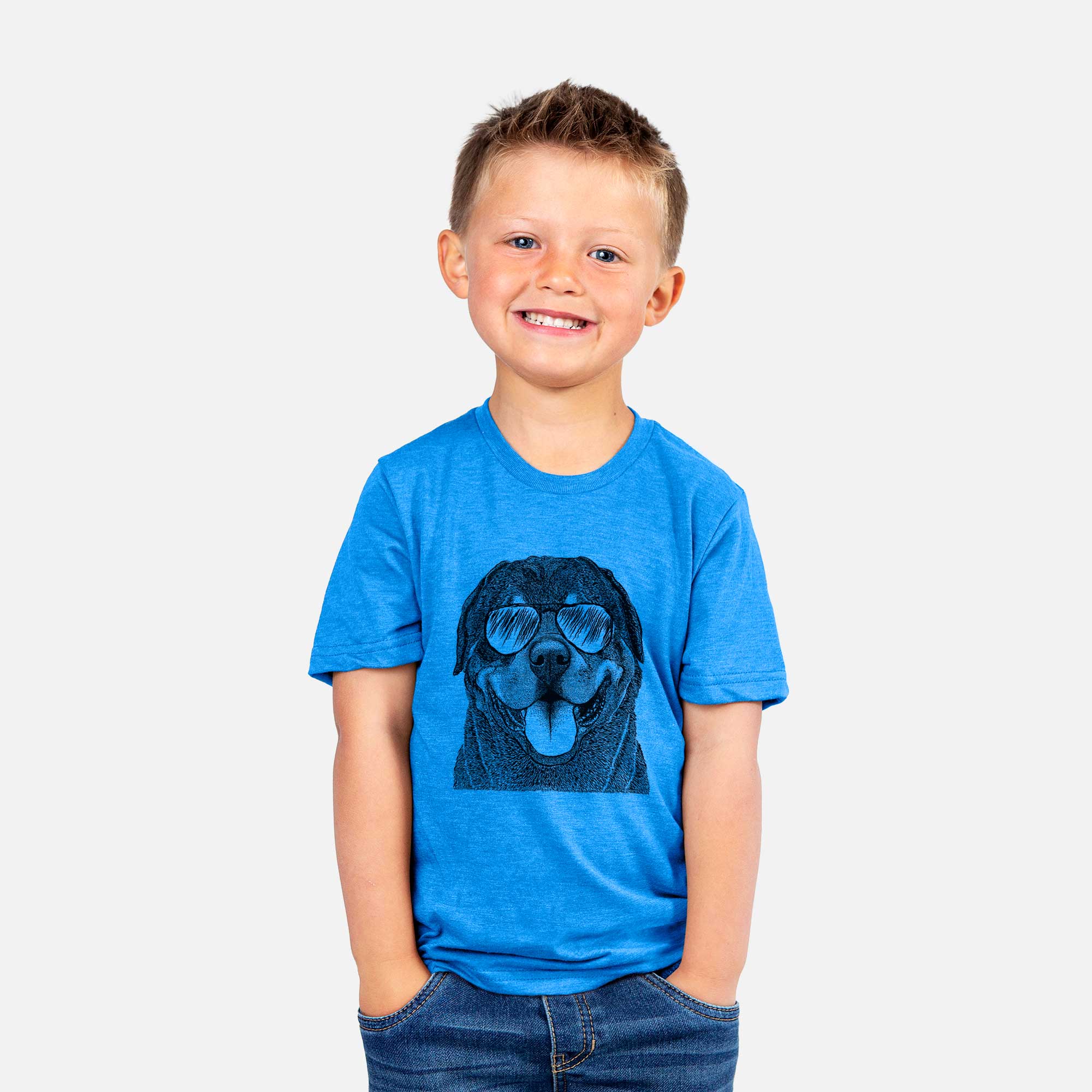 Aviator Hagan the Rottweiler - Kids/Youth/Toddler Shirt