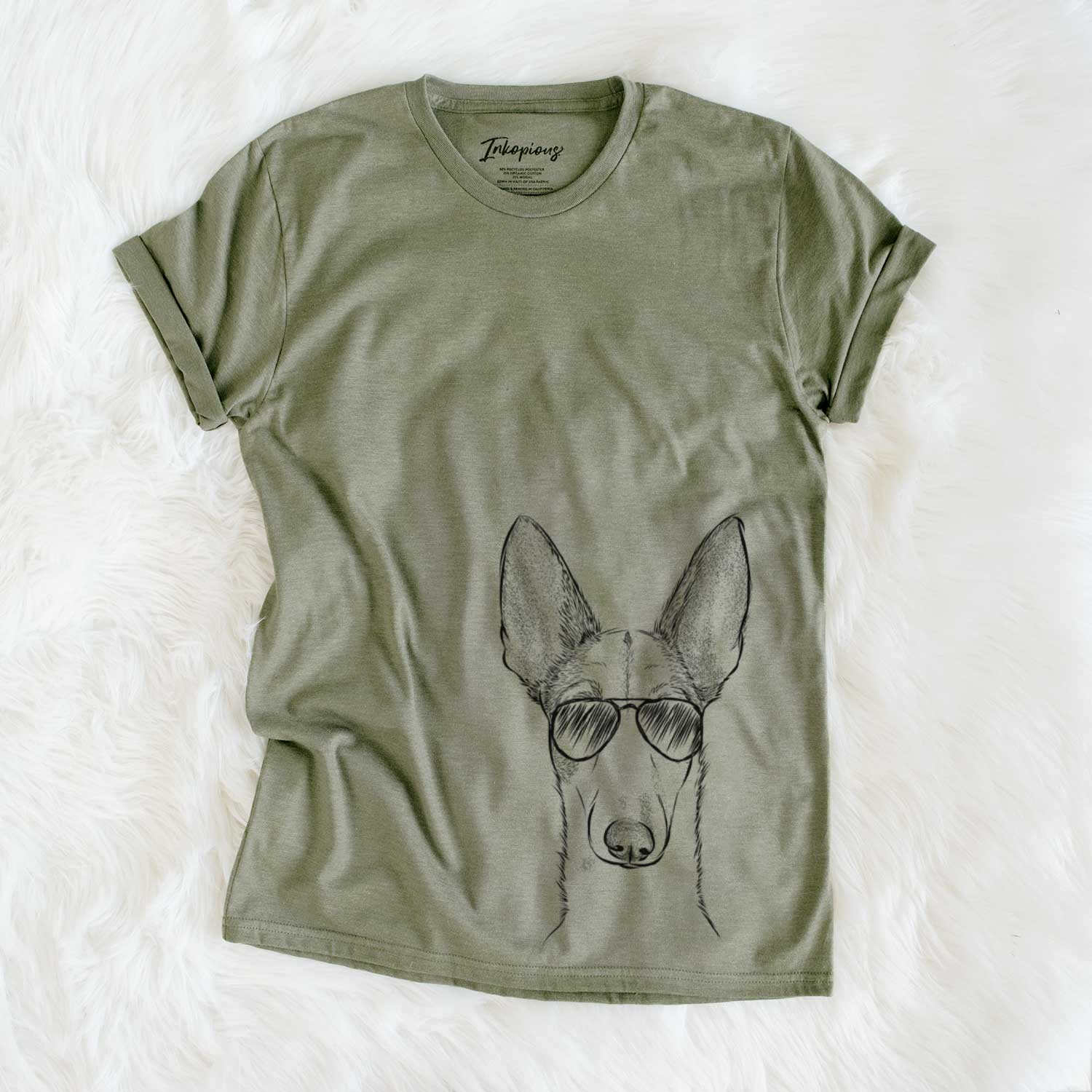 Aviator Halo the Ibizan Sight Hound - Unisex Crewneck