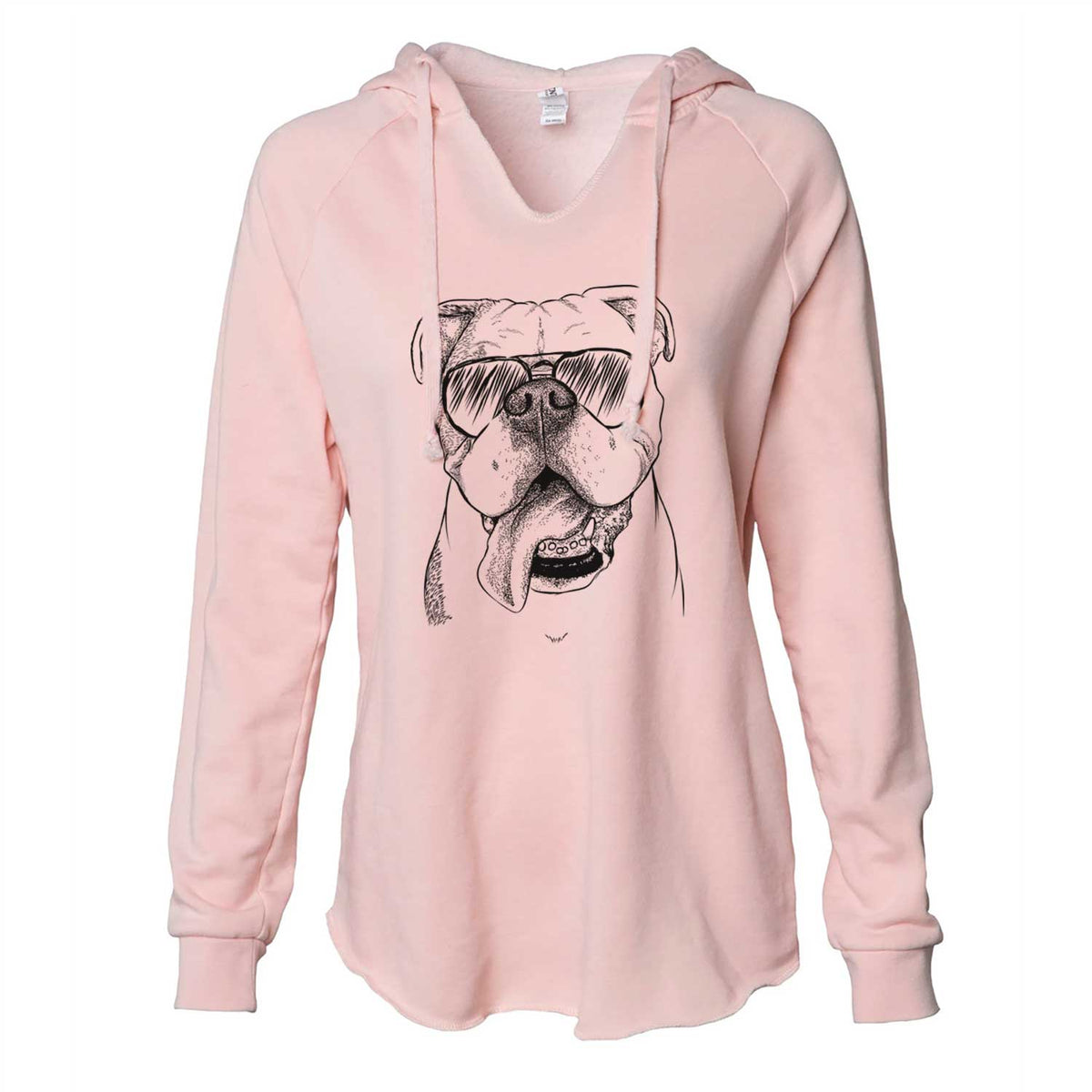 Hank the English Bulldog - Cali Wave Hooded Sweatshirt