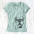 Aviator Hank the English Bulldog - Women's V-neck Shirt