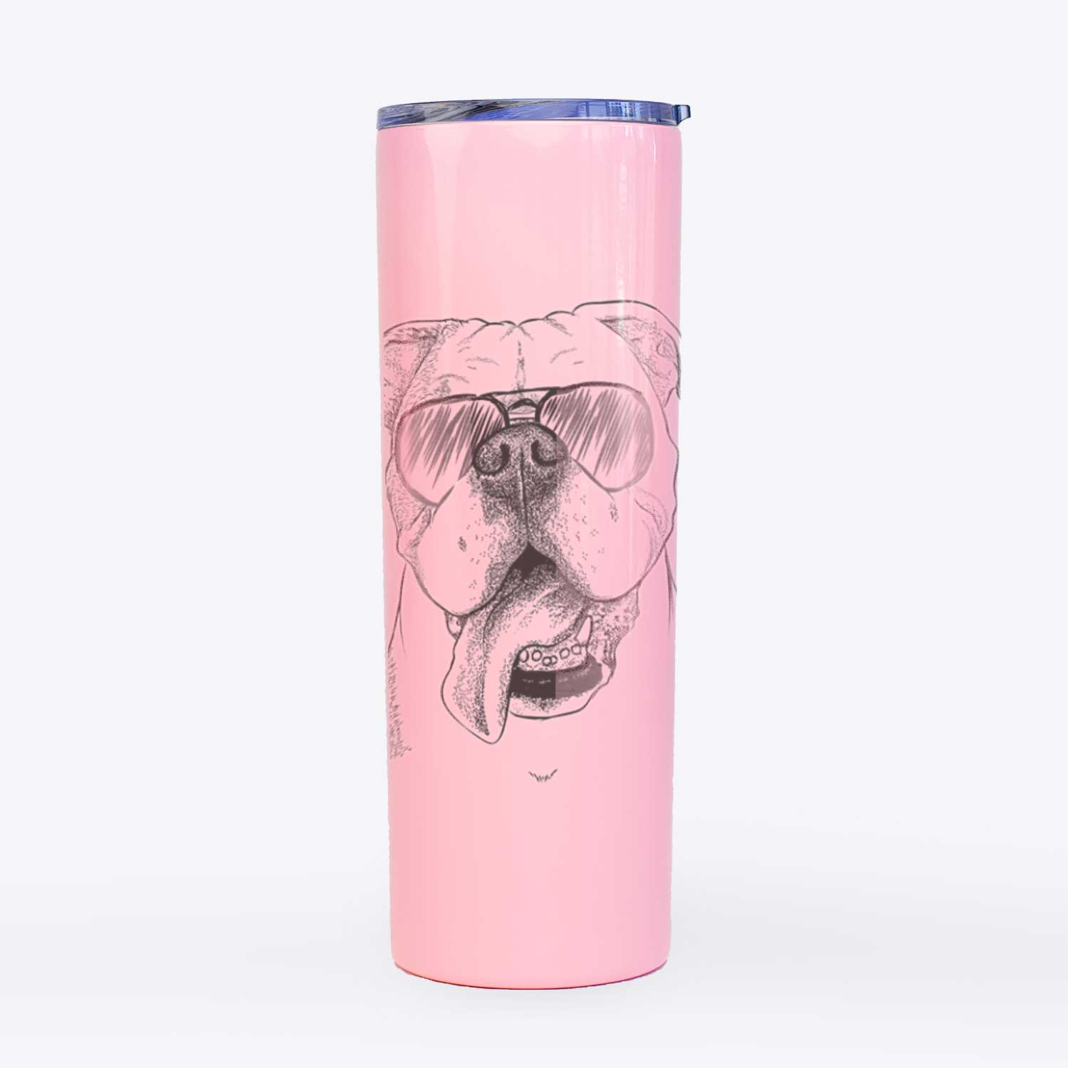 Hank the English Bulldog - 20oz Skinny Tumbler