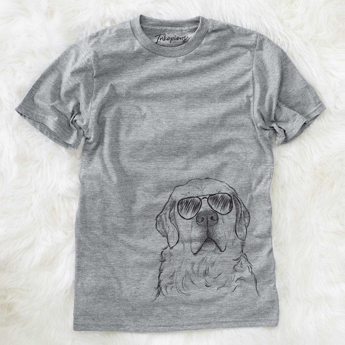 Hank the Irish Cream Golden Retriever - Unisex Crewneck