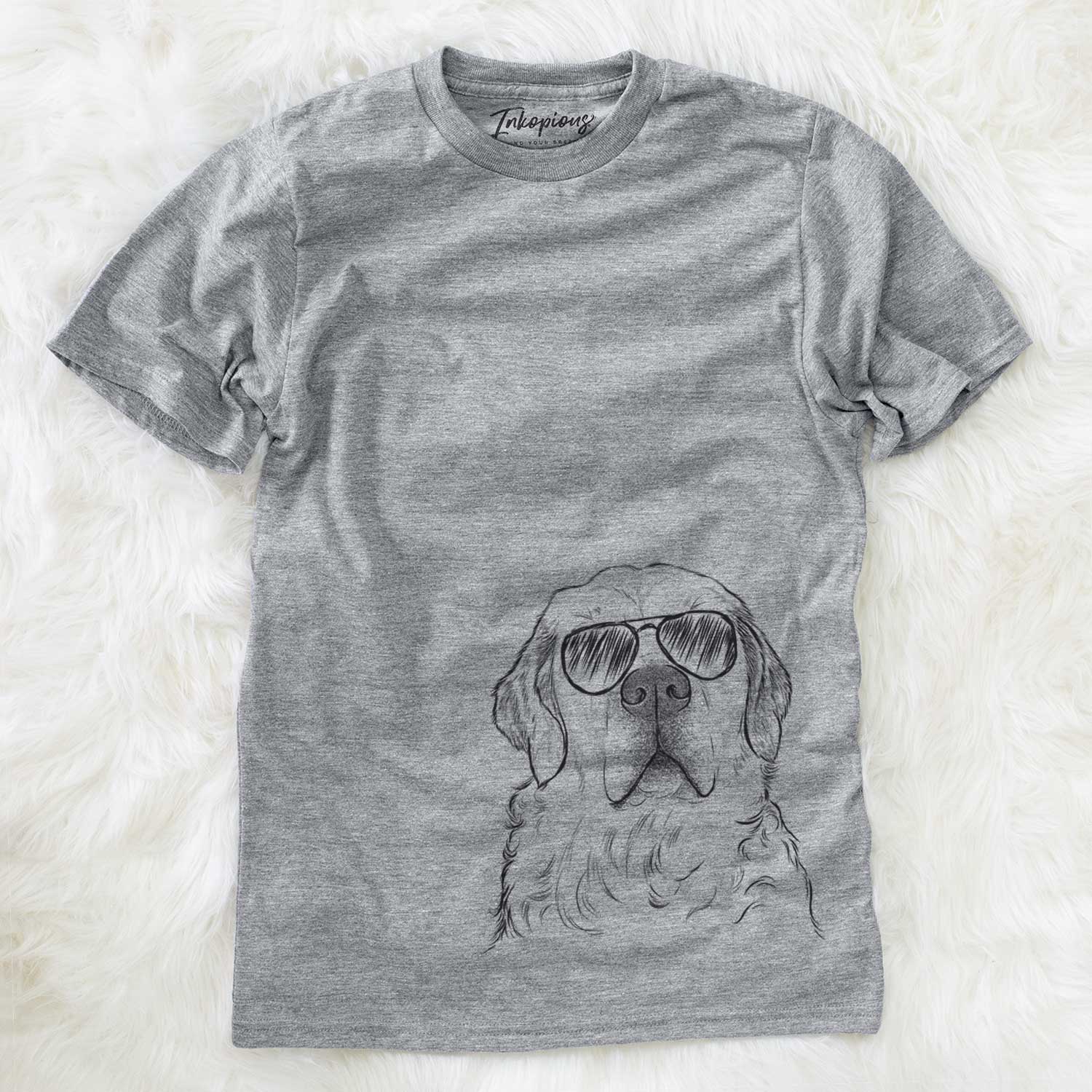 Hank the Irish Cream Golden Retriever - Unisex Crewneck