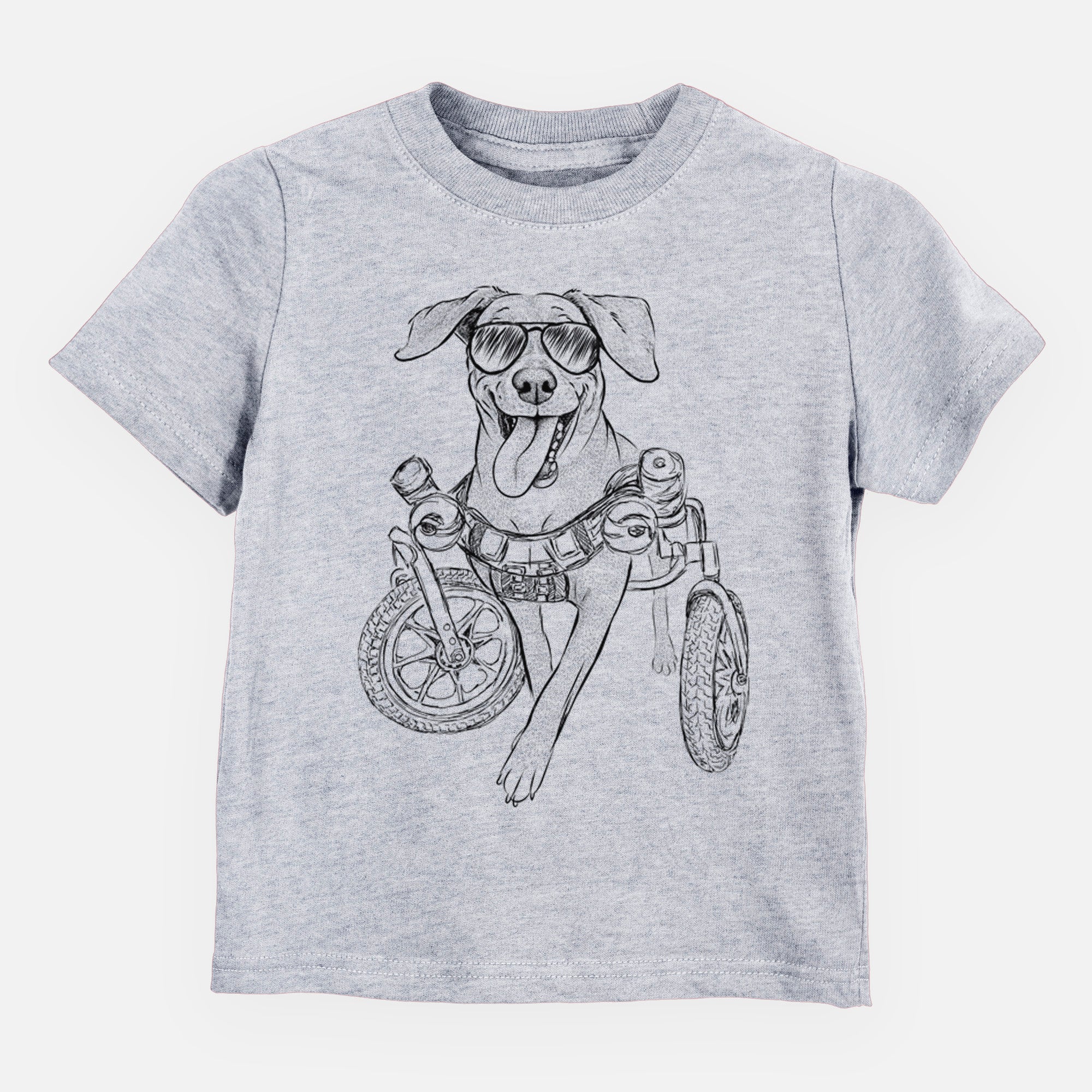 Aviator Hannah the Pitbull Mix - Kids/Youth/Toddler Shirt