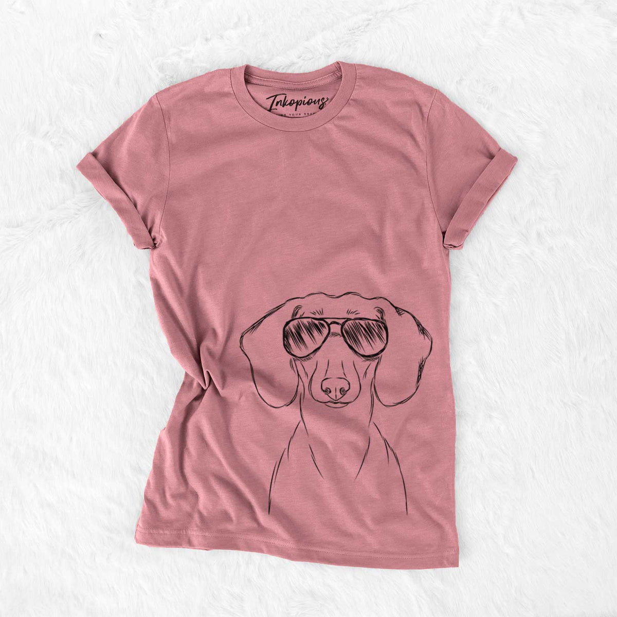 Aviator Hans the Dachshund - Unisex Crewneck