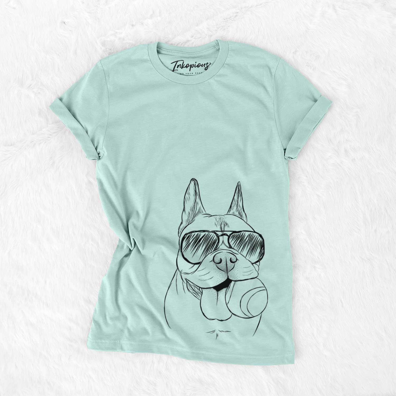 Aviator Happy Franco the French Bulldog - Unisex Crewneck