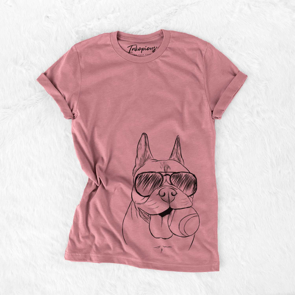 Aviator Happy Franco the French Bulldog - Unisex Crewneck