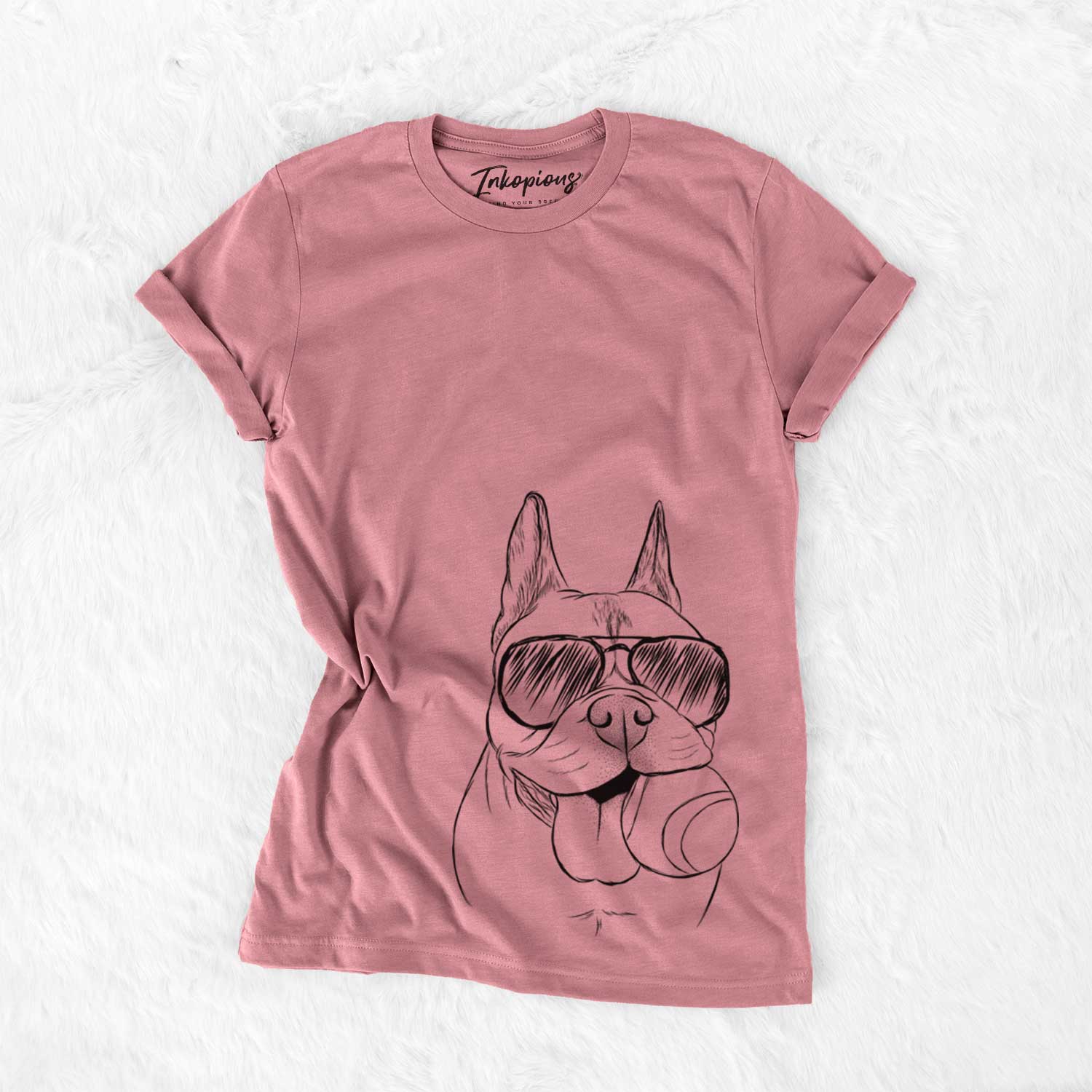 Aviator Happy Franco the French Bulldog - Unisex Crewneck