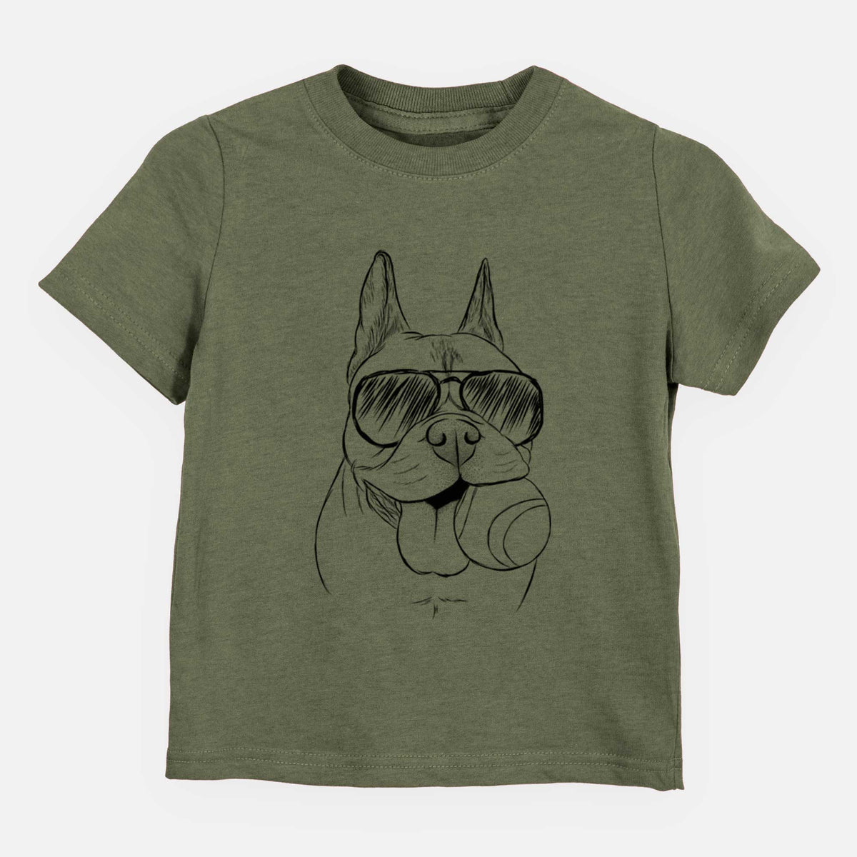 Aviator Happy Franco the French Bulldog - Kids/Youth/Toddler Shirt
