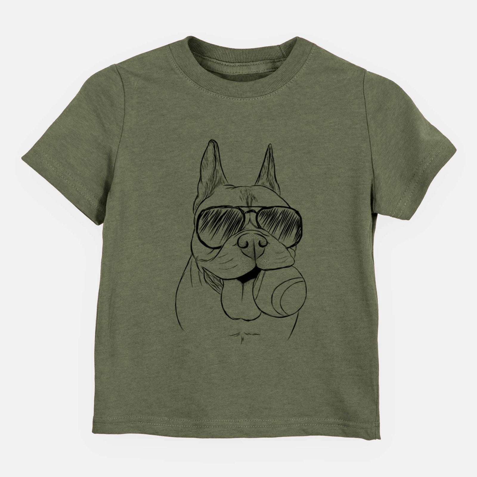 Aviator Happy Franco the French Bulldog - Kids/Youth/Toddler Shirt