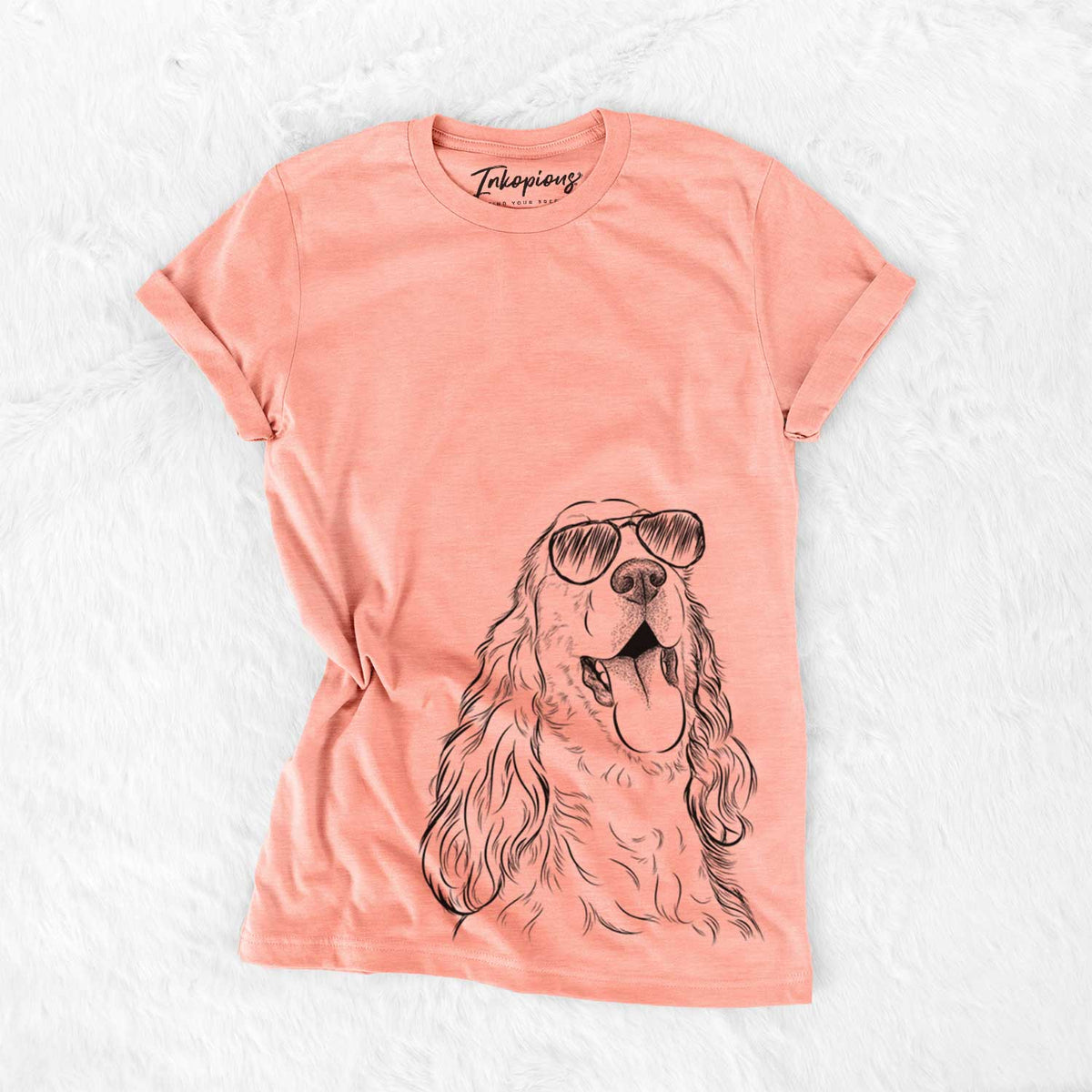 Happy Henry the English Cocker Spaniel - Bella Canvas Unisex Crewneck