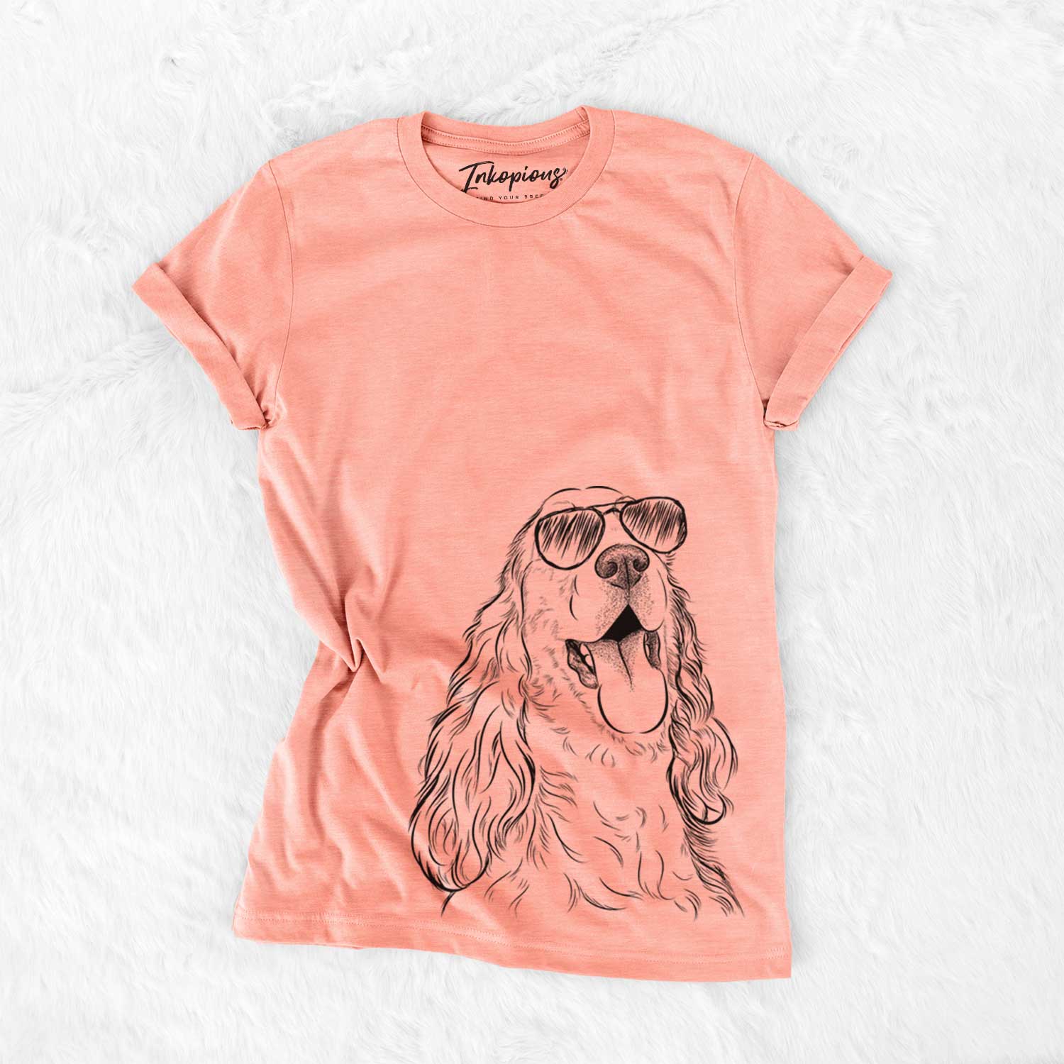 Happy Henry the English Cocker Spaniel - Bella Canvas Unisex Crewneck