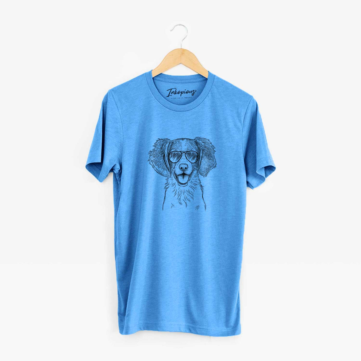 Aviator Happy Holly the Brittany Spaniel - Unisex Crewneck