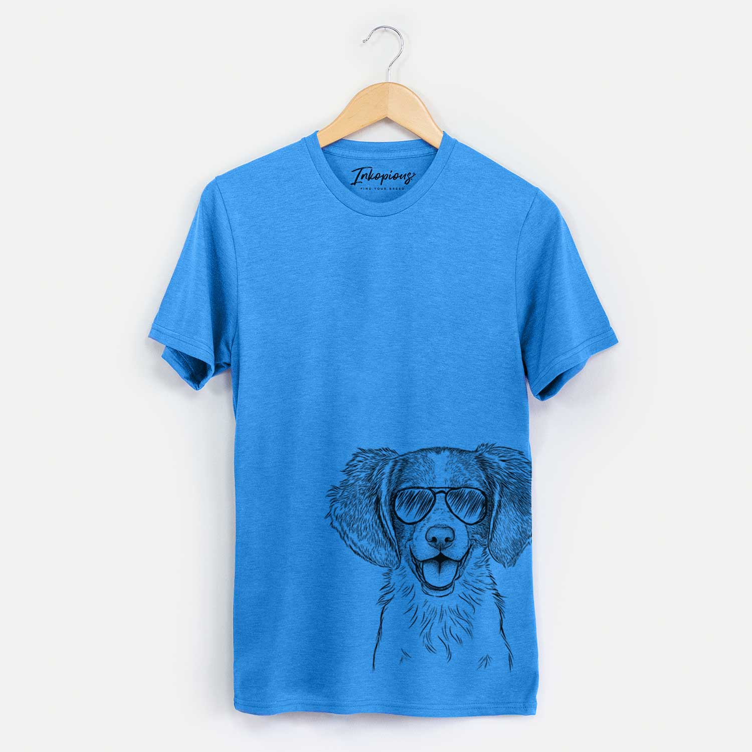 Aviator Happy Holly the Brittany Spaniel - Unisex Crewneck